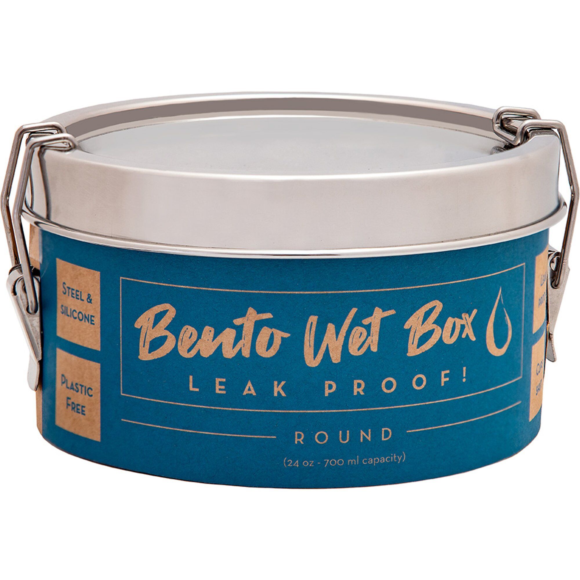 Eco Lunchbox Bento Wet Box Madkasse  Rund