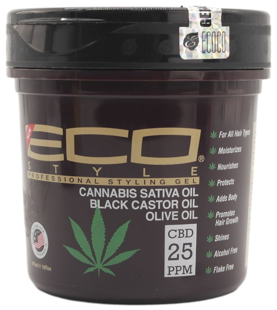 Eco Style Black Castor Oil Gel 473 Ml