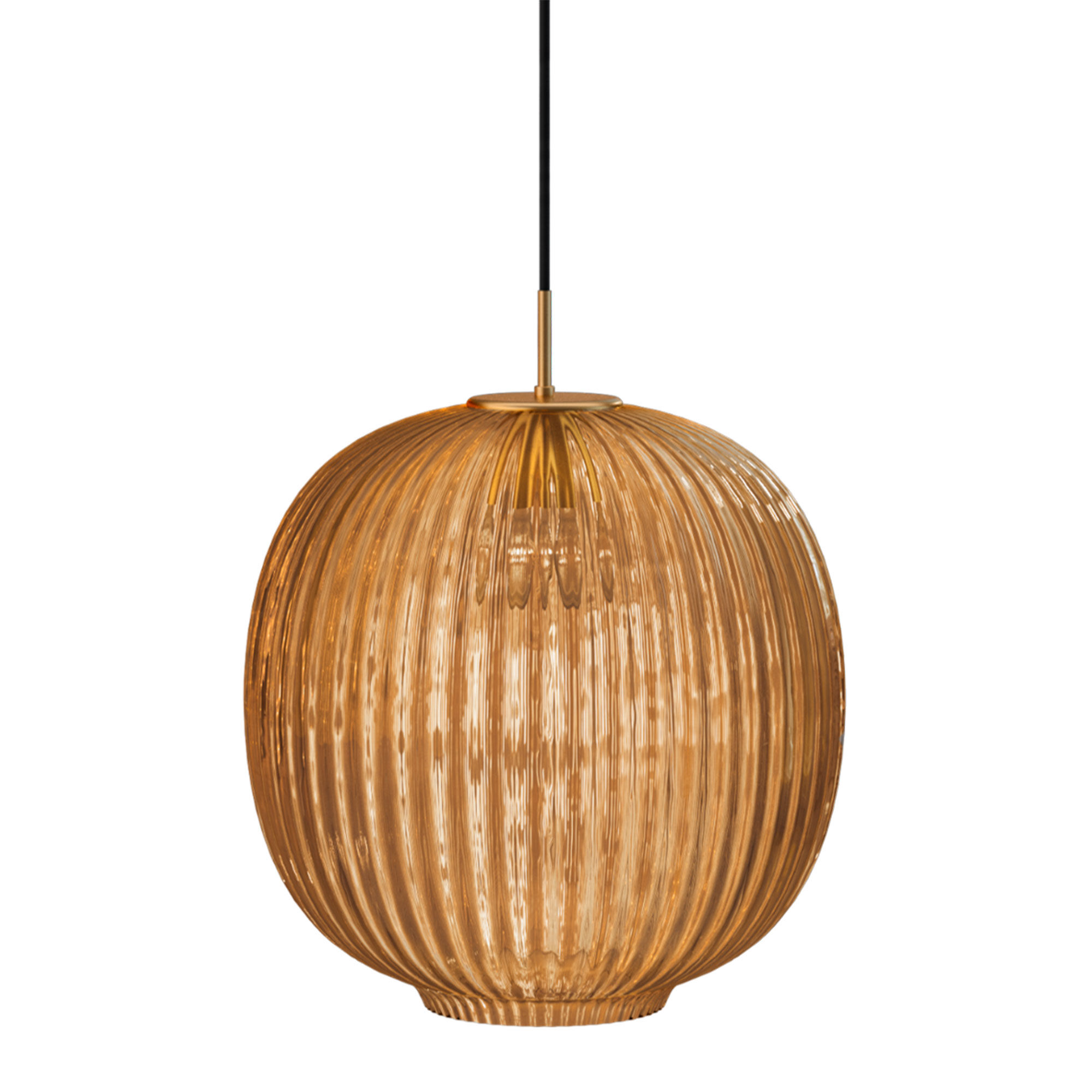 Edgeform Vibra Loftlampe 35 Cm  Amber