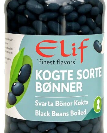 Elif Sorte Bønner 580