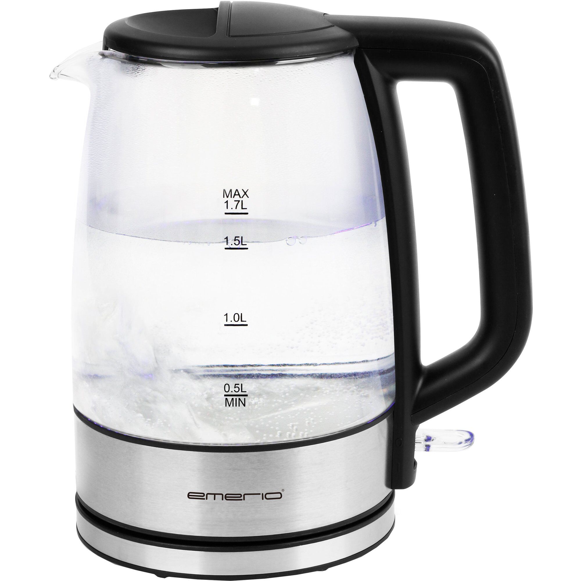 Emerio Elkedel     Liter  Glas