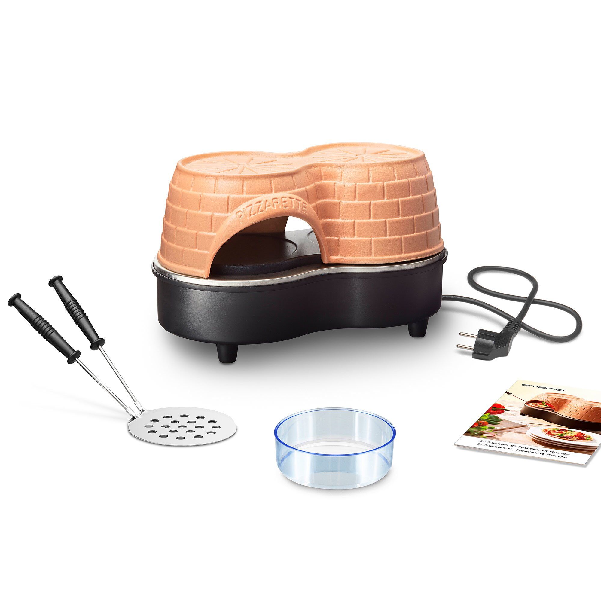 Emerio Pizzarette Minipizzaovn Til   Pizzaer