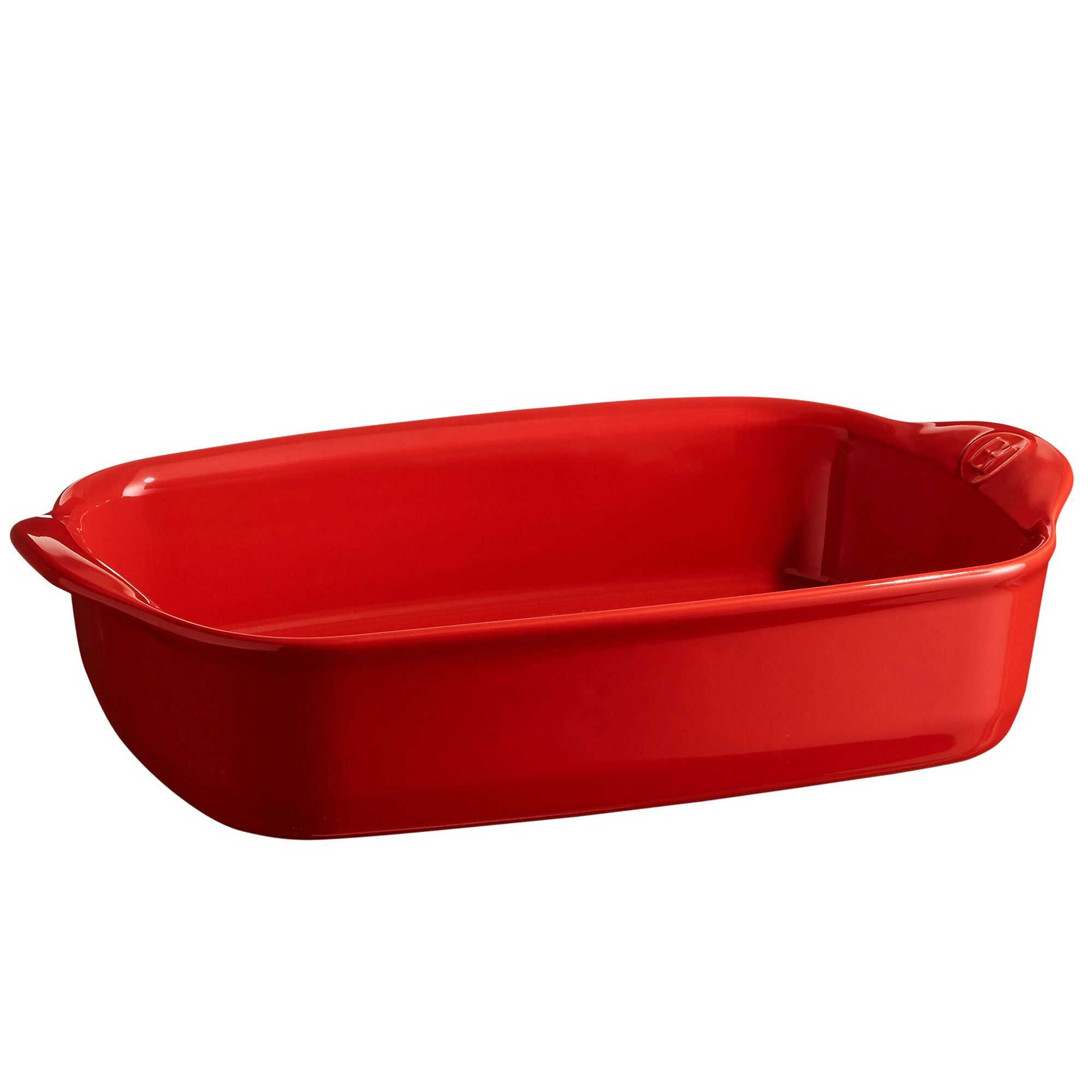 Emile Henry Rektangulær Ovnfast Form       55 Liter  Rød