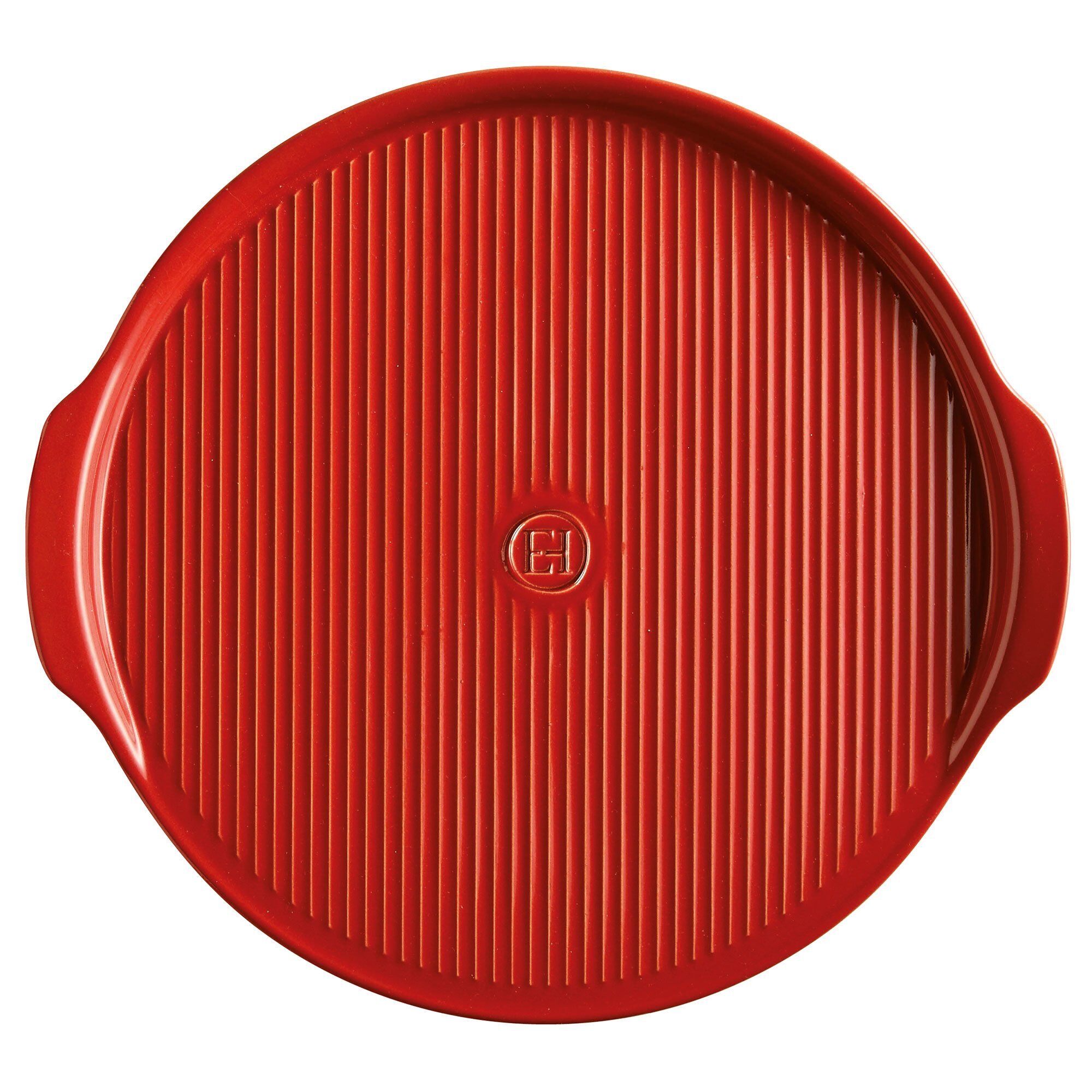 Emile Henry Rillet Pizzasten ø40 Cm  Rød