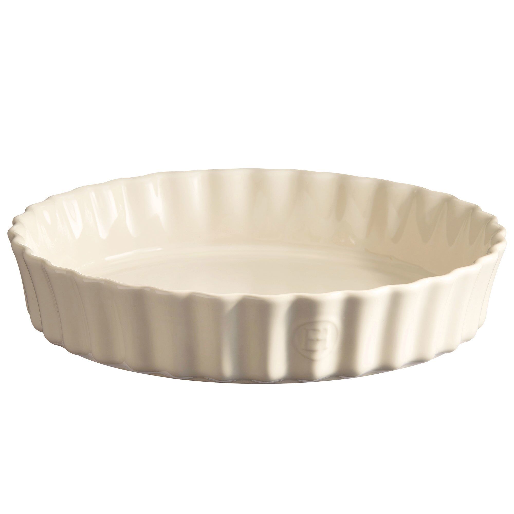 Emile Henry Tærteform 28 Cm  Cream