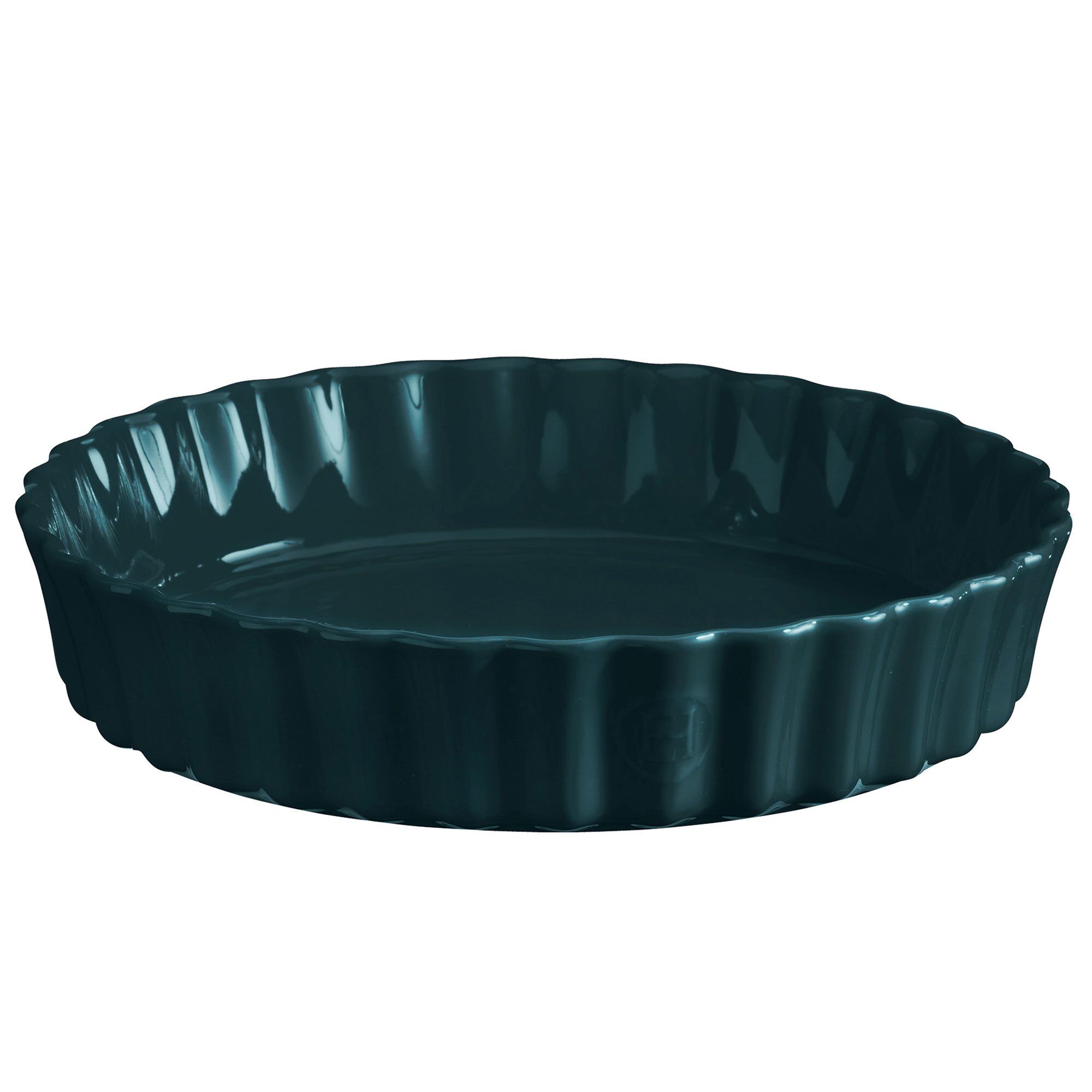 Emile Henry Tærteform 24 Cm  Petrol