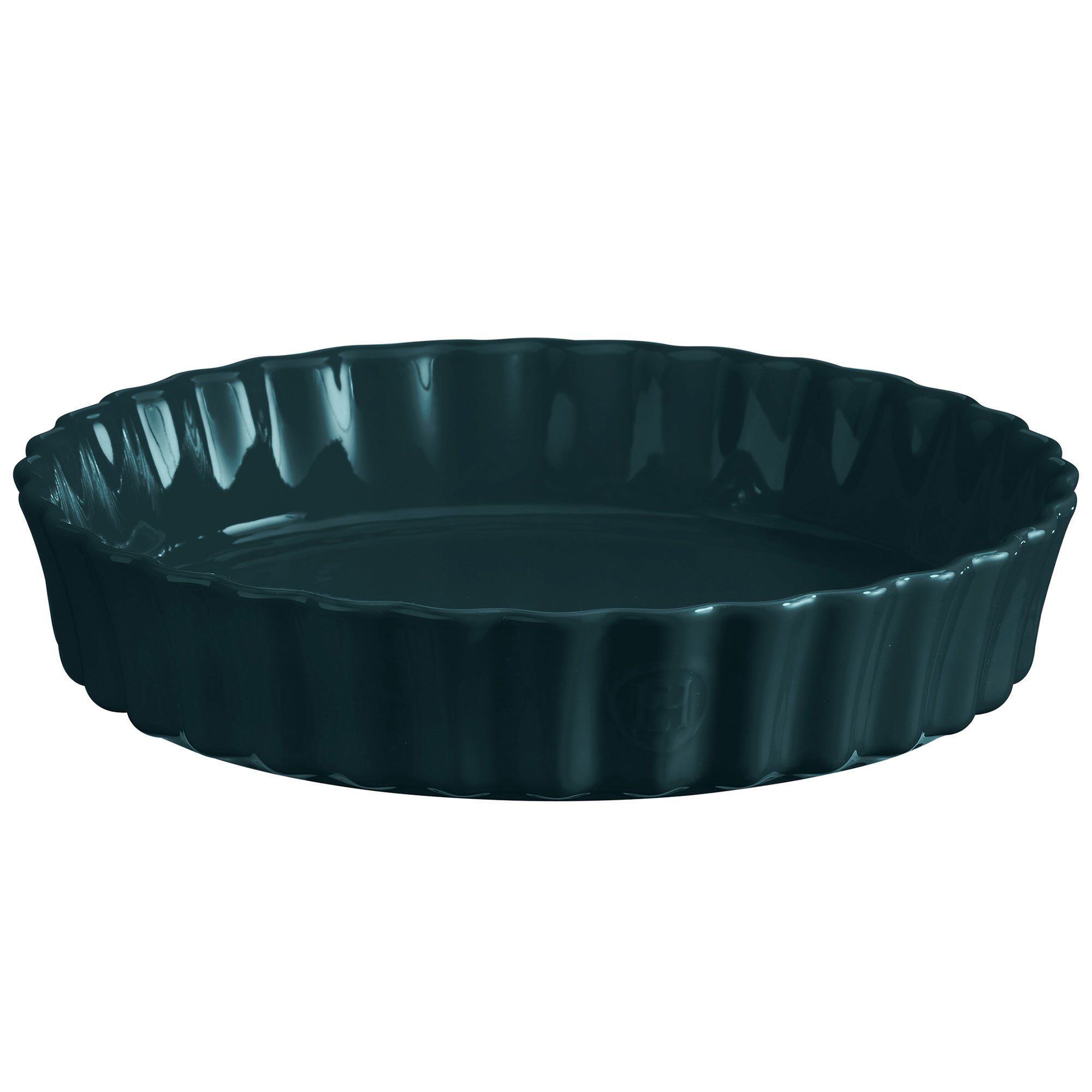 Emile Henry Tærteform 28 Cm  Petrol