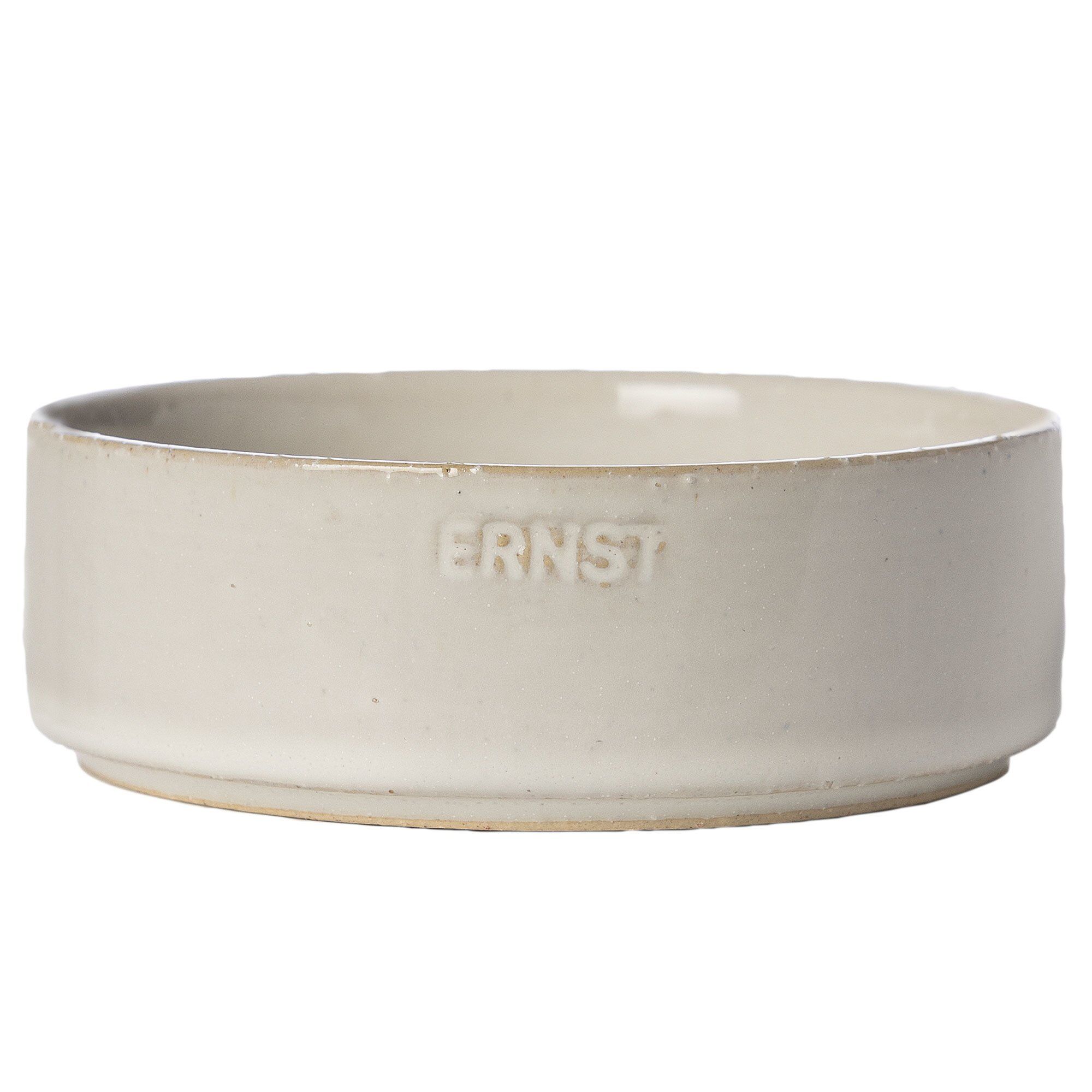 Ernst Ovnfast Form 12 Cm  Naturhvid