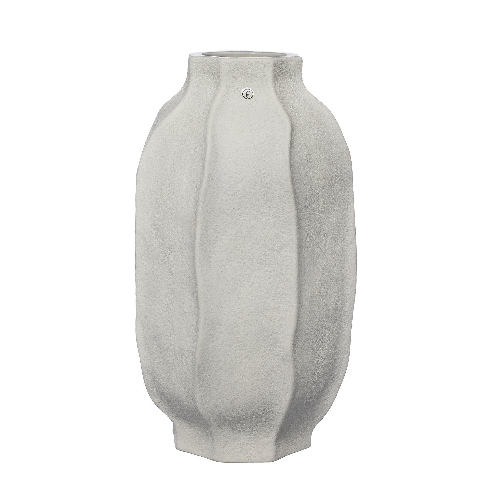 Ernst Stentøjsvase 30 Cm  Naturhvid