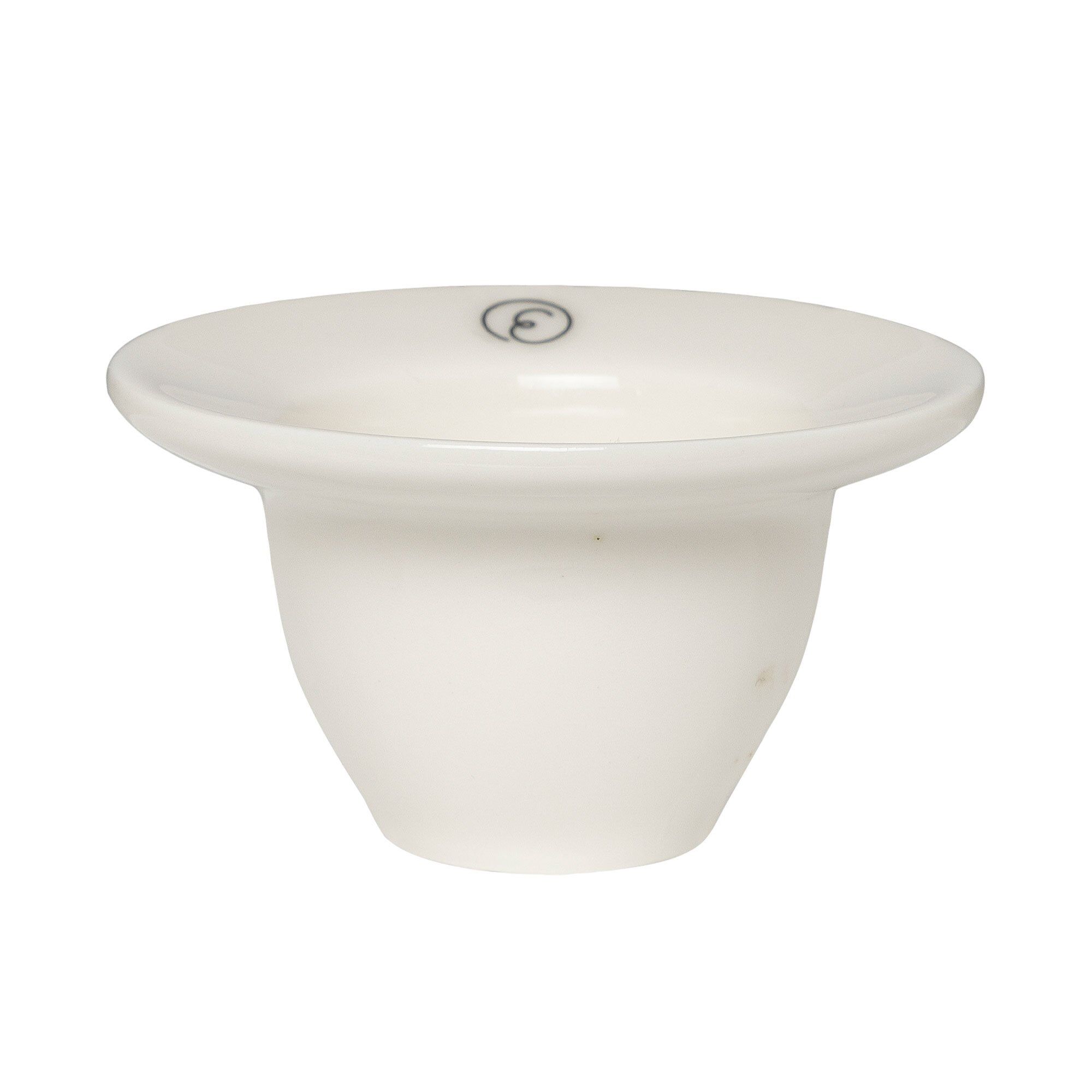 Ernst æggebæger Af Porcelæn  Vanilje