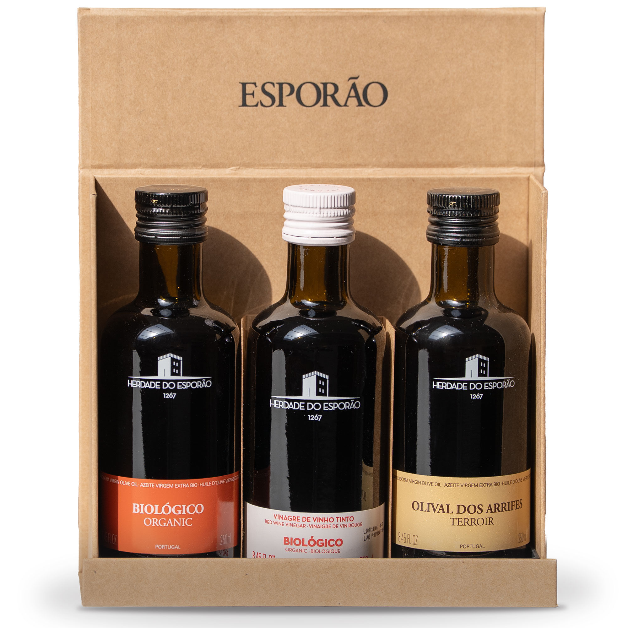 Esporao Esporã   Presentbox økologisk Olivenolie   Rødvinseddike