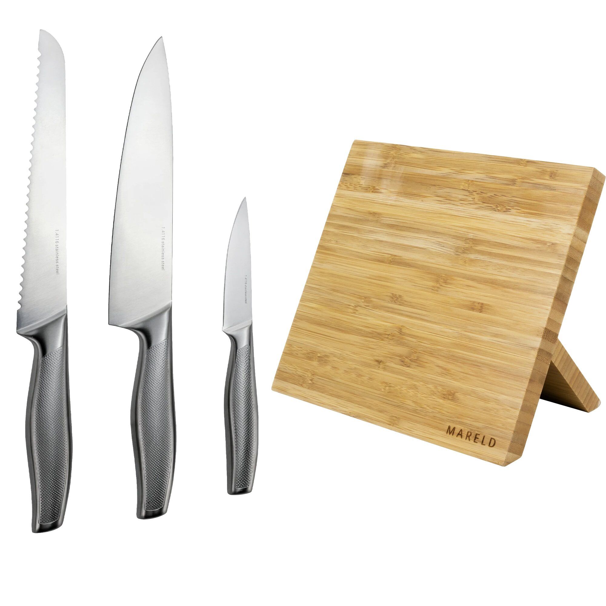 Essentials Knivsæt     Dele Med Magnetisk Knivblok