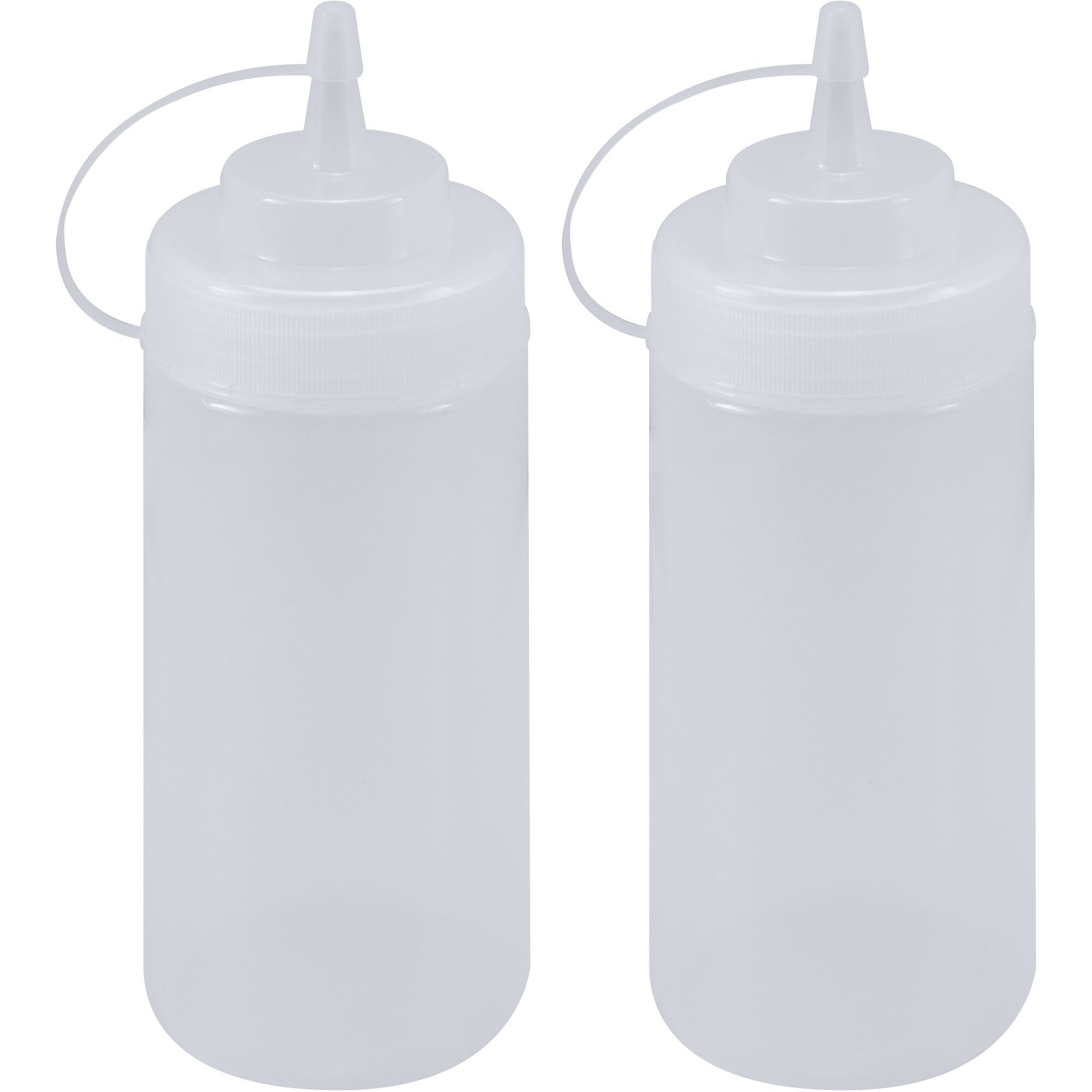 Essentials Squeeze Flaske Med Låg  -pak 490 Ml