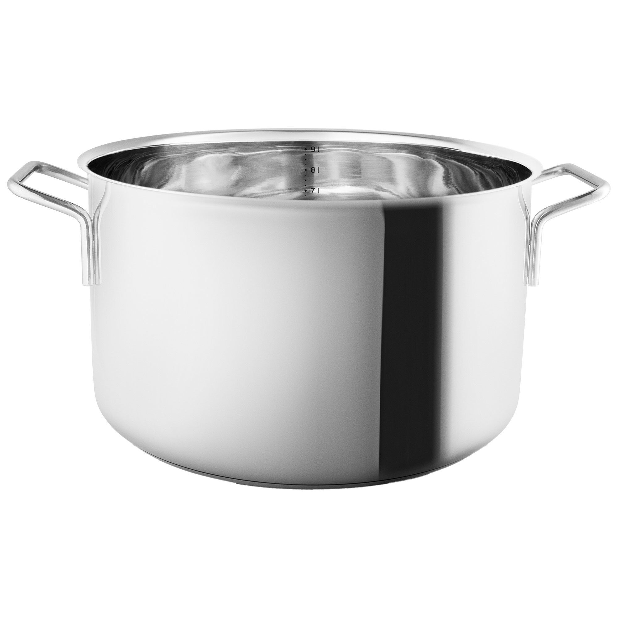 Eva Trio Gryde   Liter  Rustfrit Stål