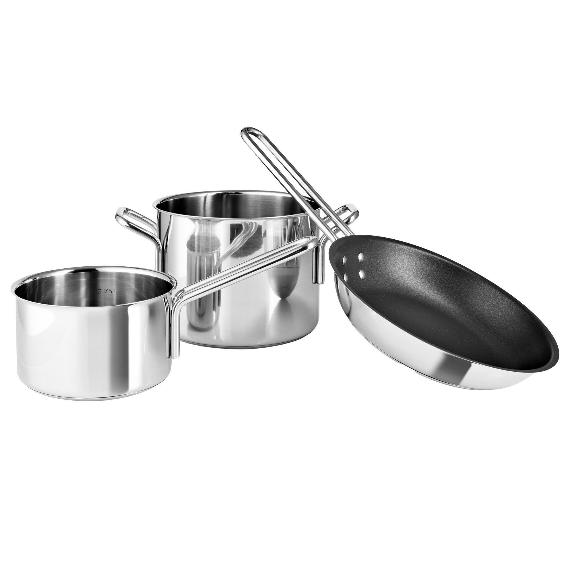 Eva Trio Grydesæt   Dele   Stegepande 20 Cm