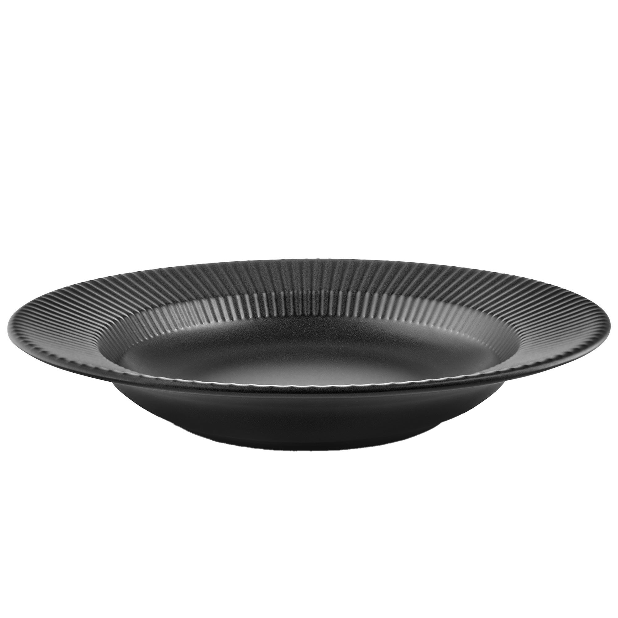 Eva Trio Legio Nova Black Dyb Tallerken 22 Cm