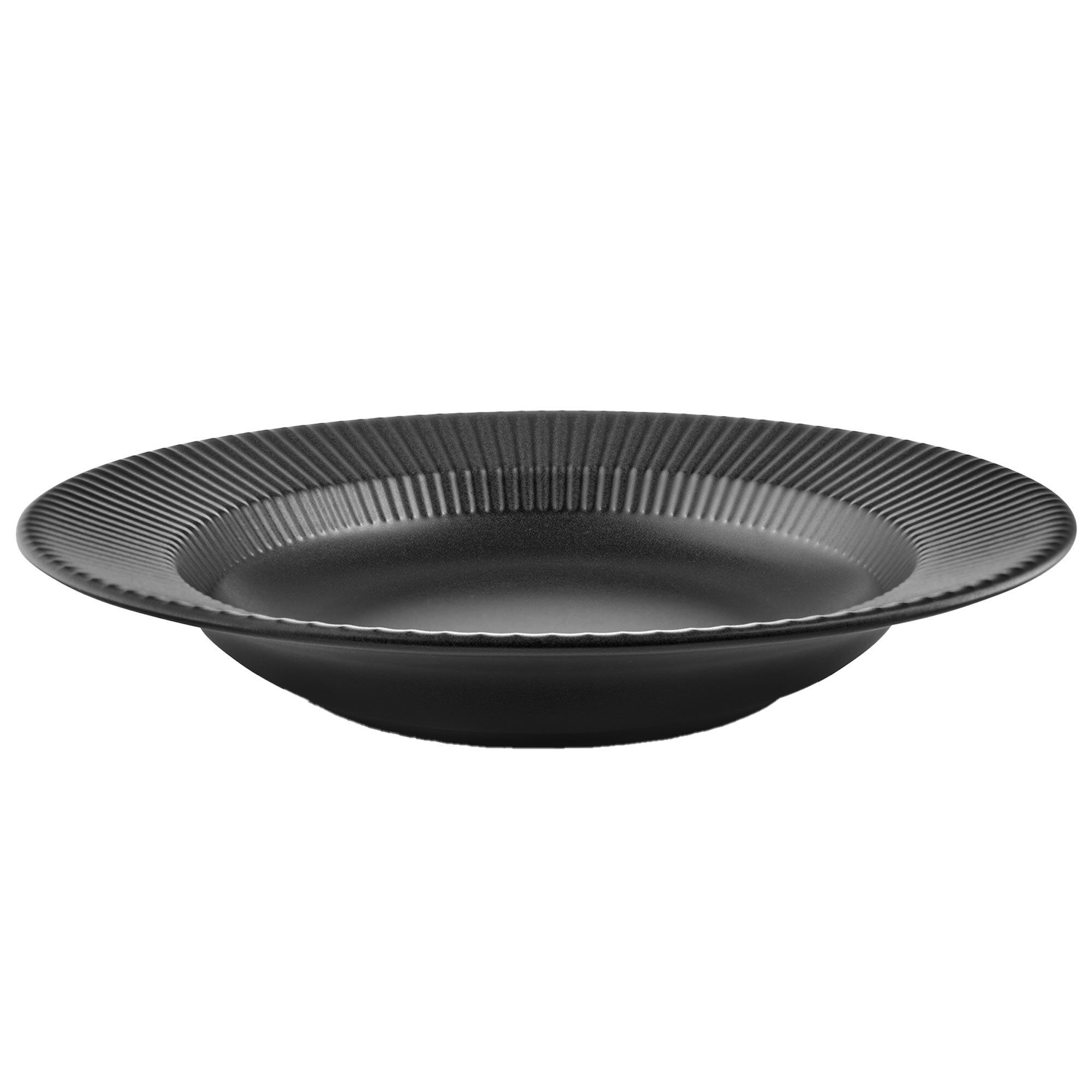 Eva Trio Legio Nova Black Dyb Tallerken 25 Cm