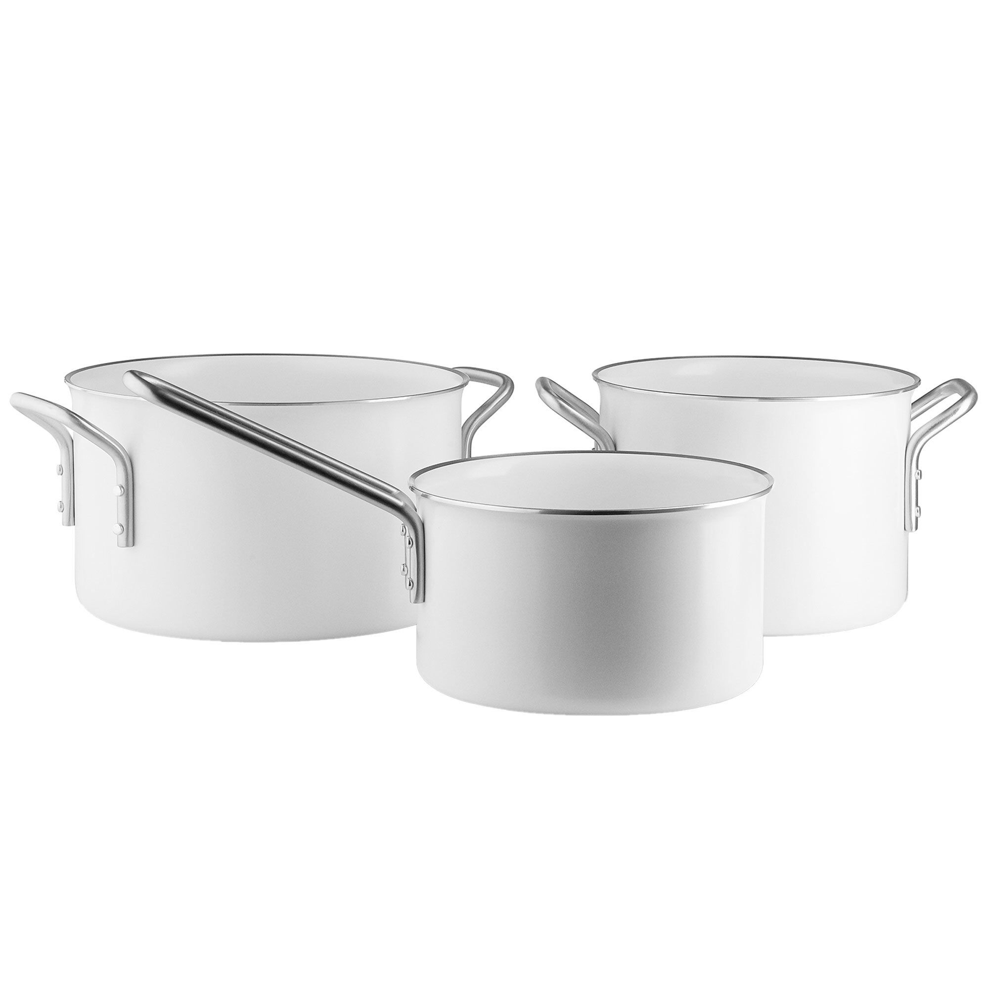 Eva Trio White Line Grydesæt   Dele