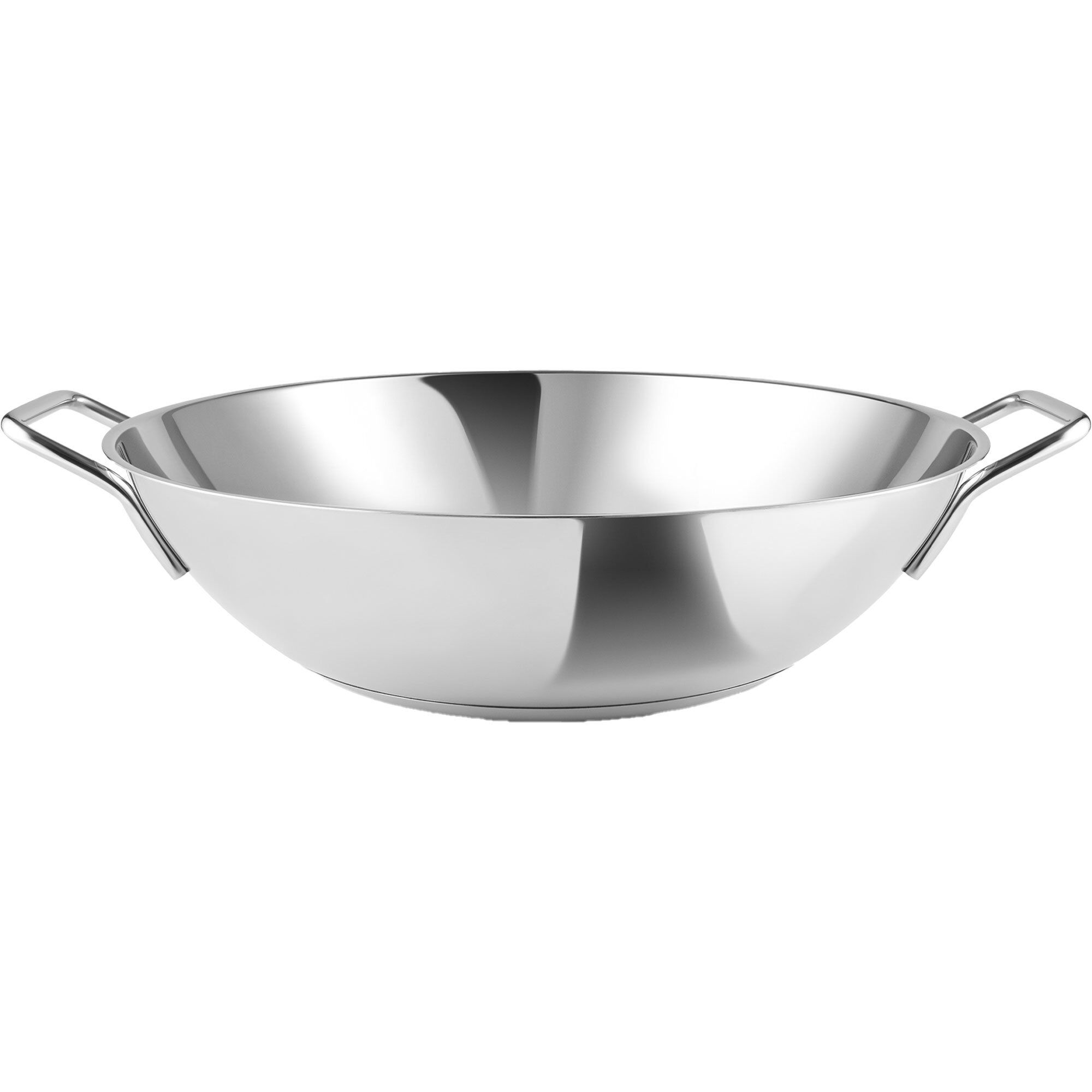 Eva Trio Wok   Liter  Rustfrit Stål