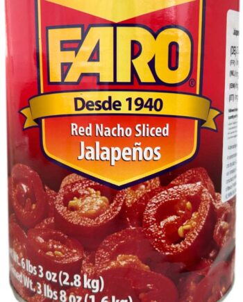 Faro Red Nacho Sliced Jalapenos     Kg