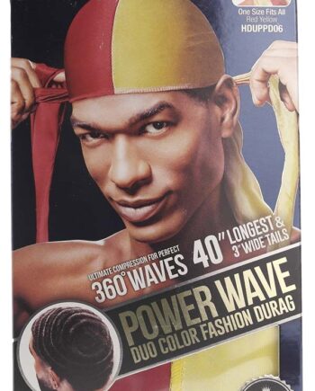 Fashion Durag Duo Red Yellow