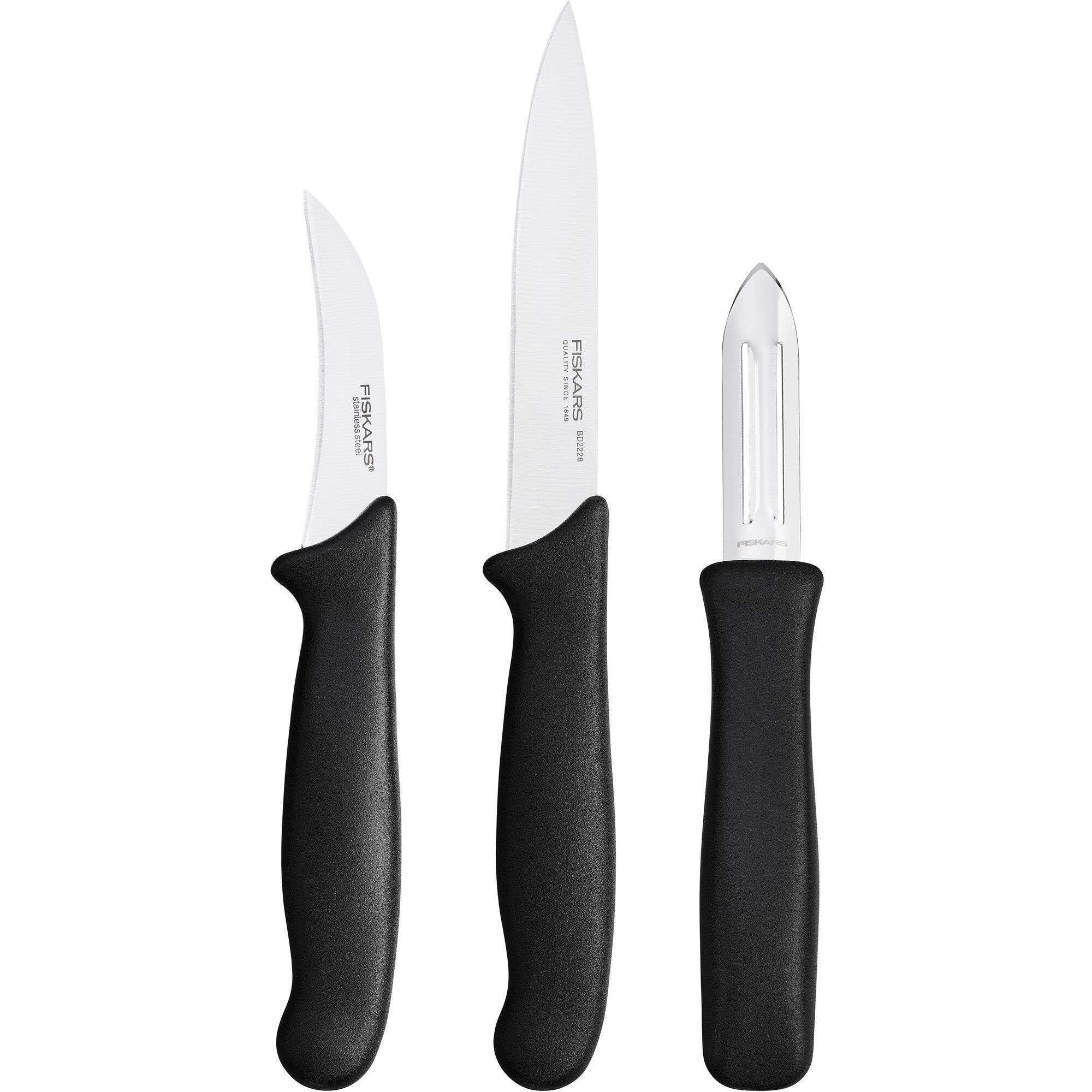 Fiskars Essential Skrællesæt   Dele