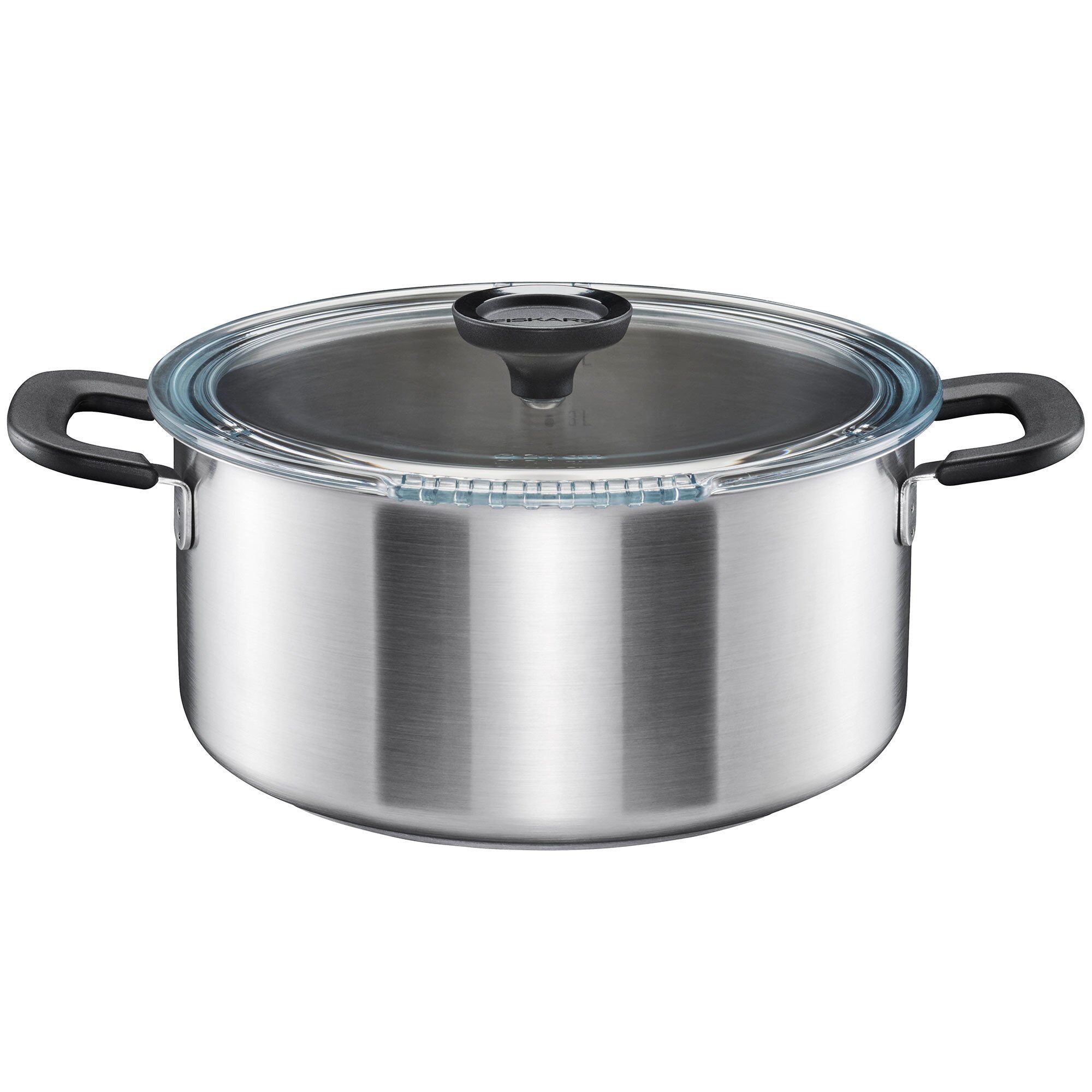 Fiskars Functional Form Gryde   Liter  Rustfrit Stål