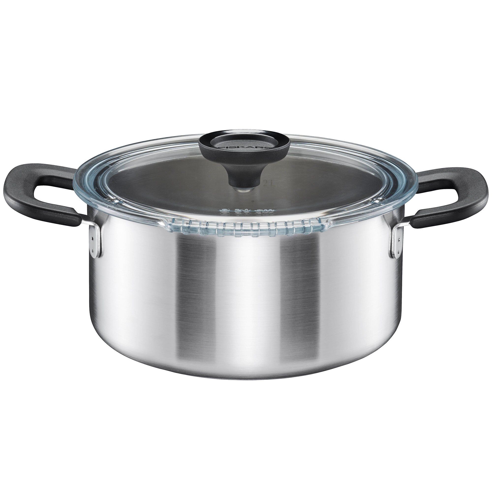 Fiskars Functional Form Gryde   Liter  Rustfrit Stål