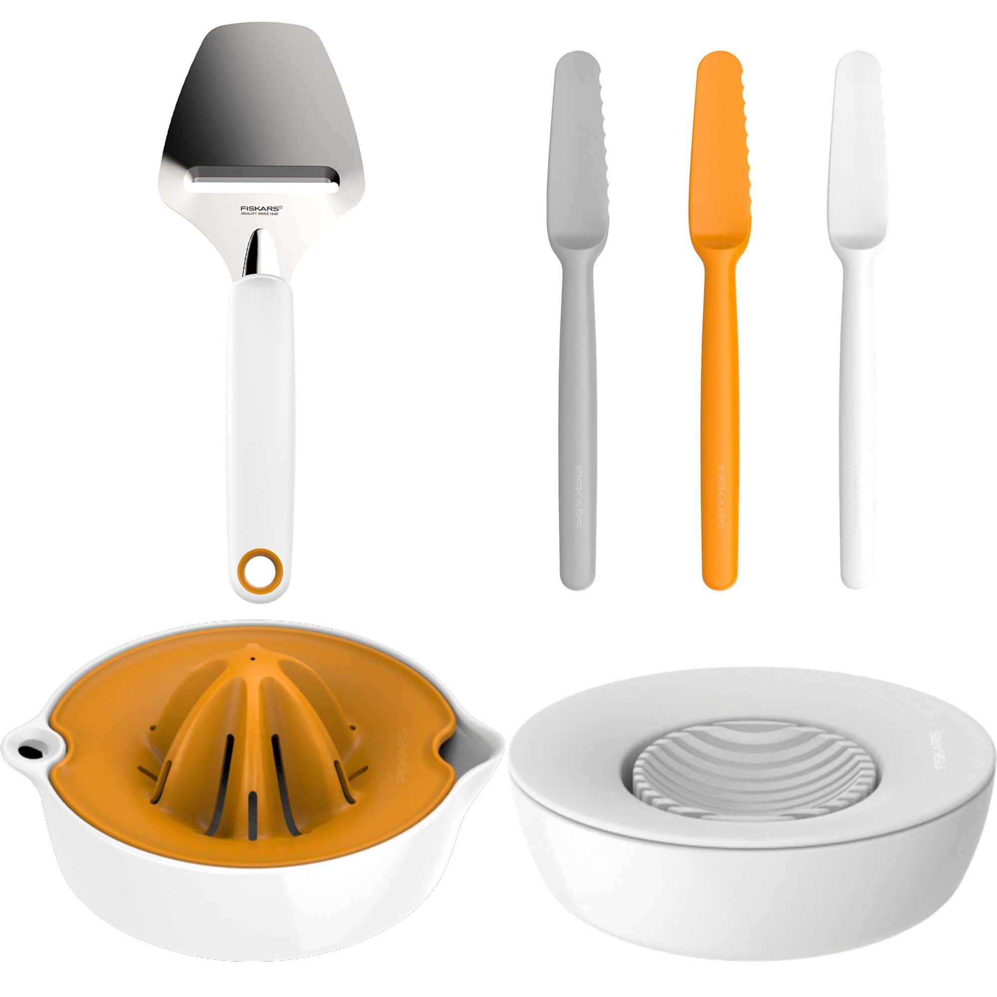 Fiskars Morgenbordets Redskabssæt    Dele