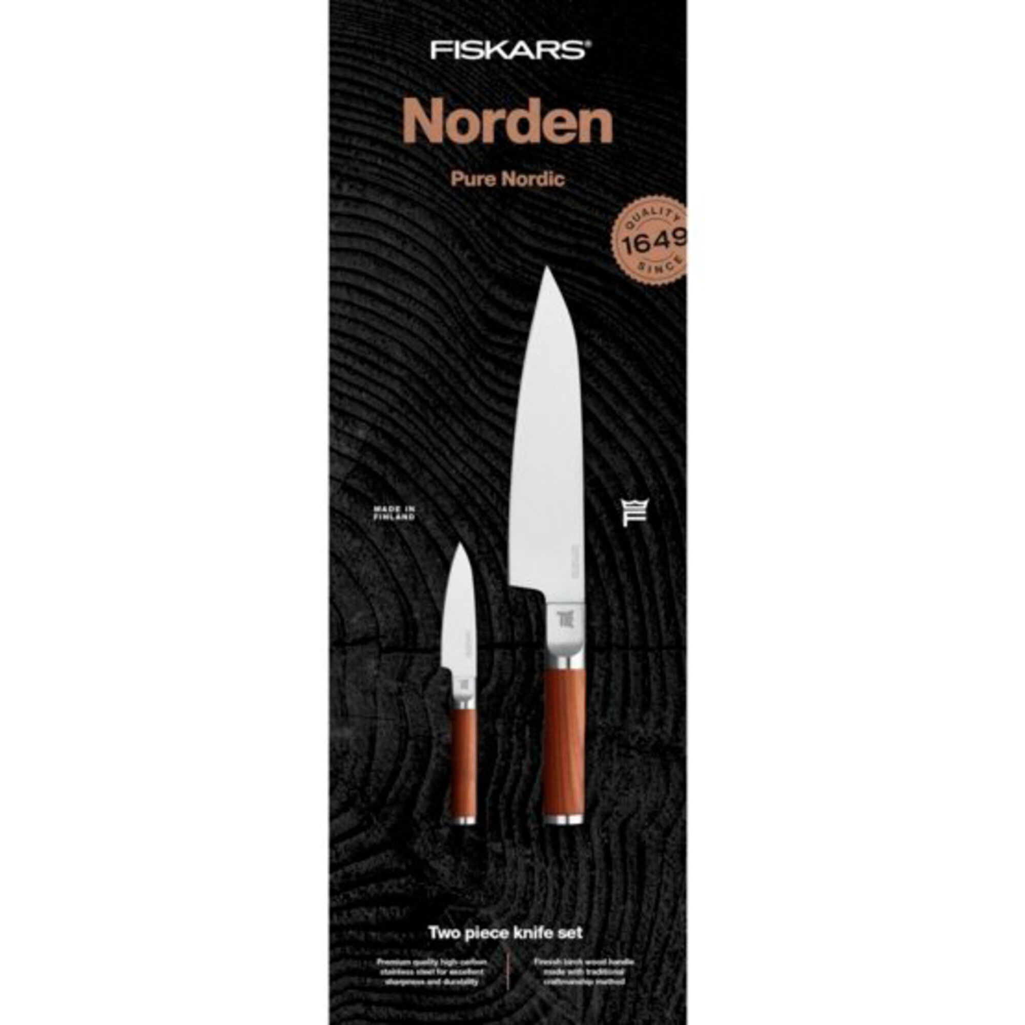 Fiskars Norden Knivsæt   Dele