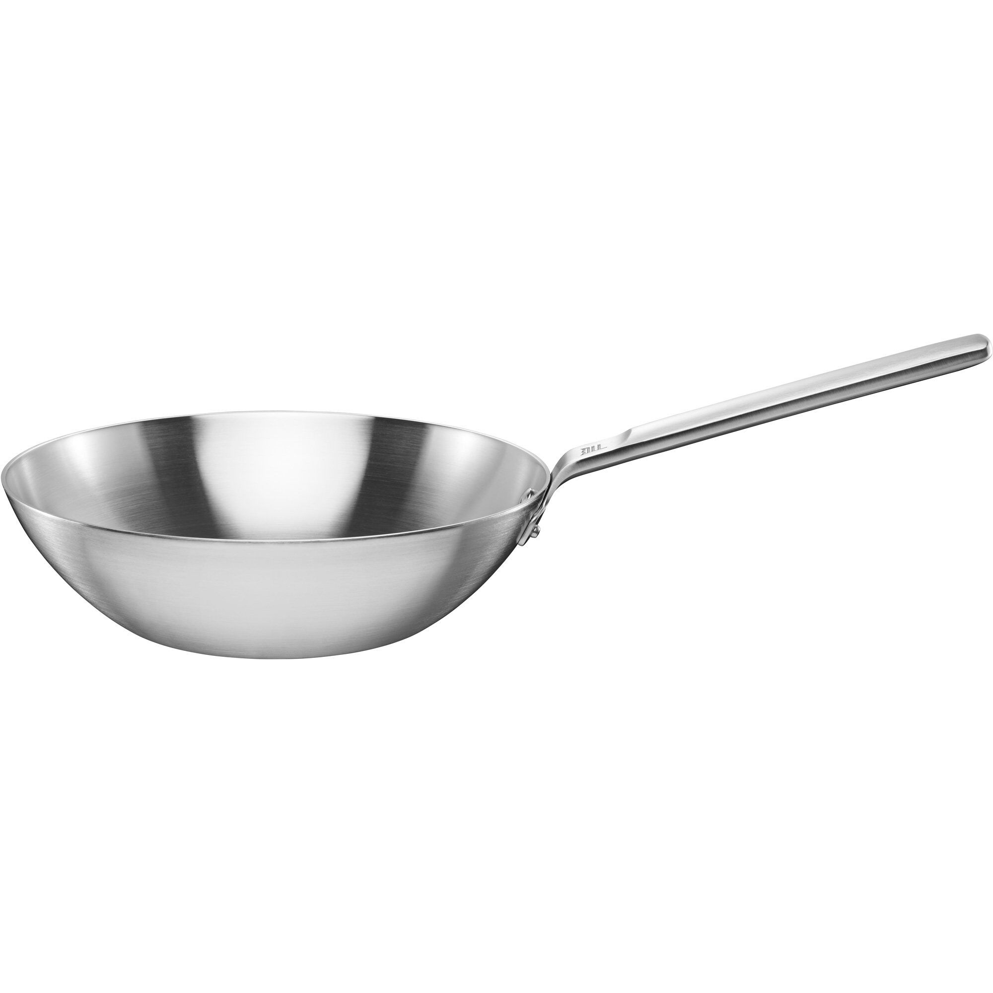 Fiskars Norden Ubelagt Wokpande 28 Cm  Rustfrit Stål