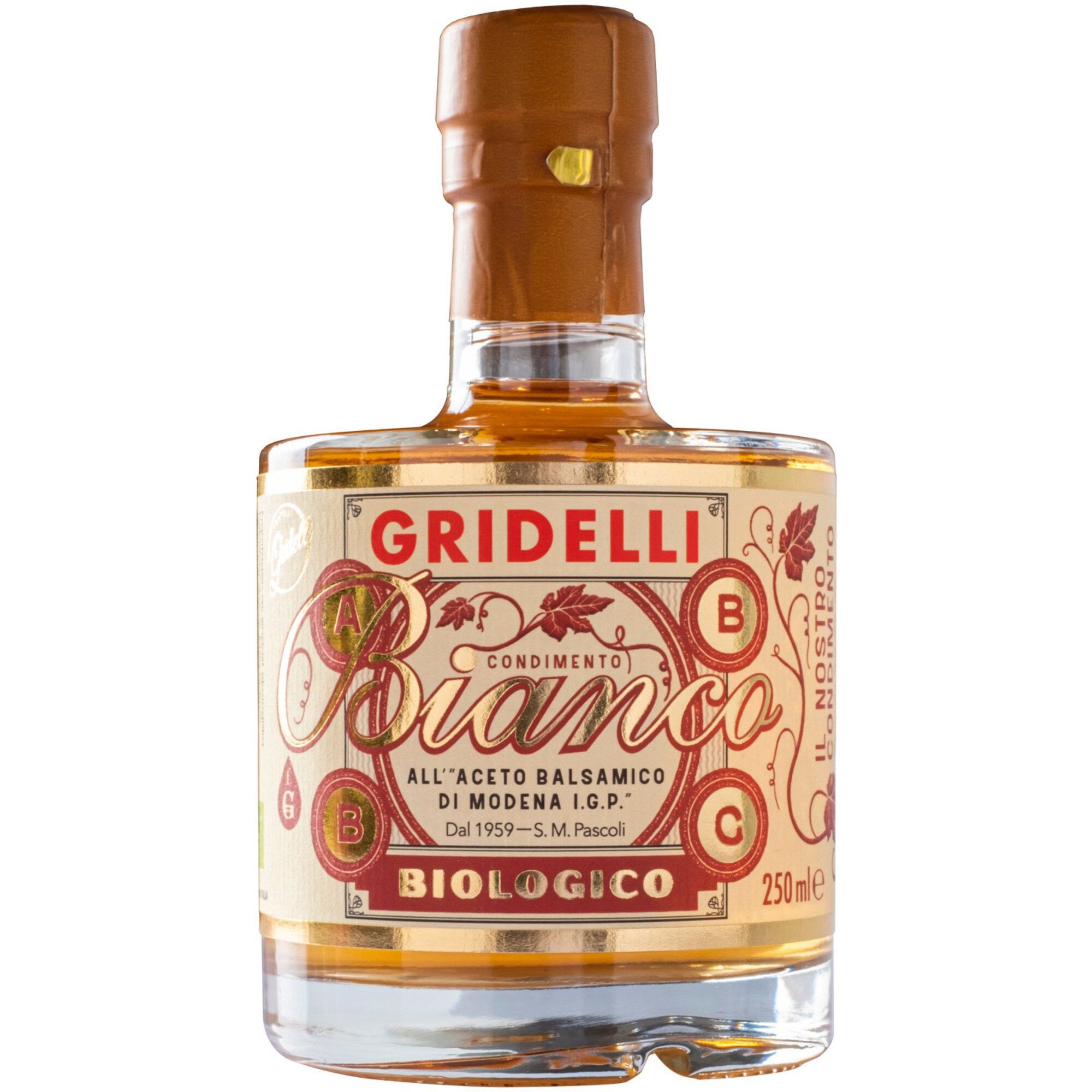 Fratelli Gridelli Aceto Balsamico Bianco  250 Ml