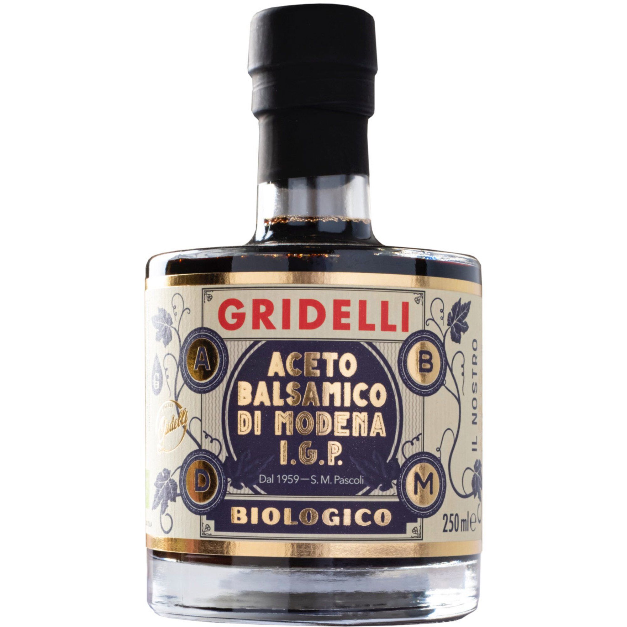Fratelli Gridelli Aceto Balsamico Nero  250 Ml