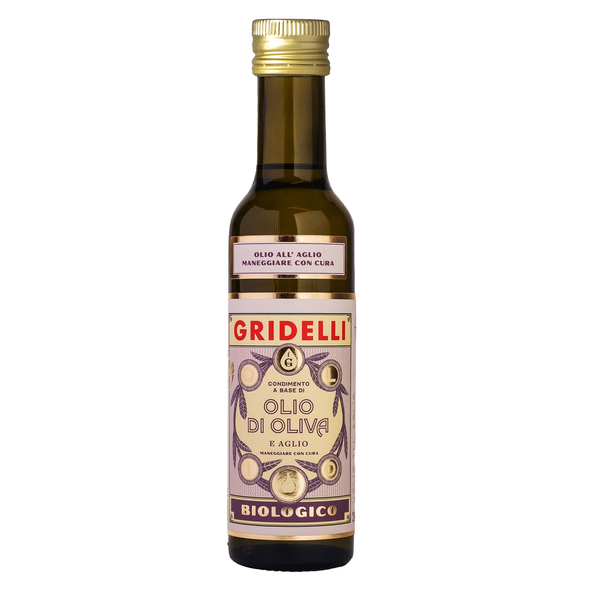 Fratelli Gridelli Gridelli Olio   Aglio   Olivenolie    Hvidløg 250 Ml
