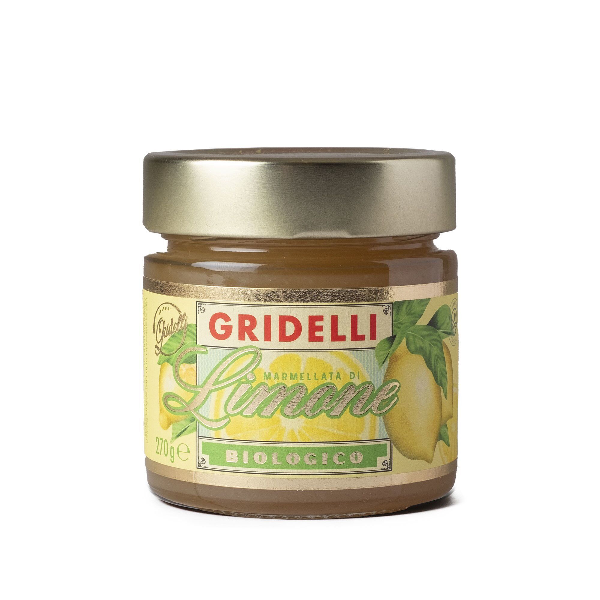 Fratelli Gridelli Marmellata Di Limone Citronmarmelade 270