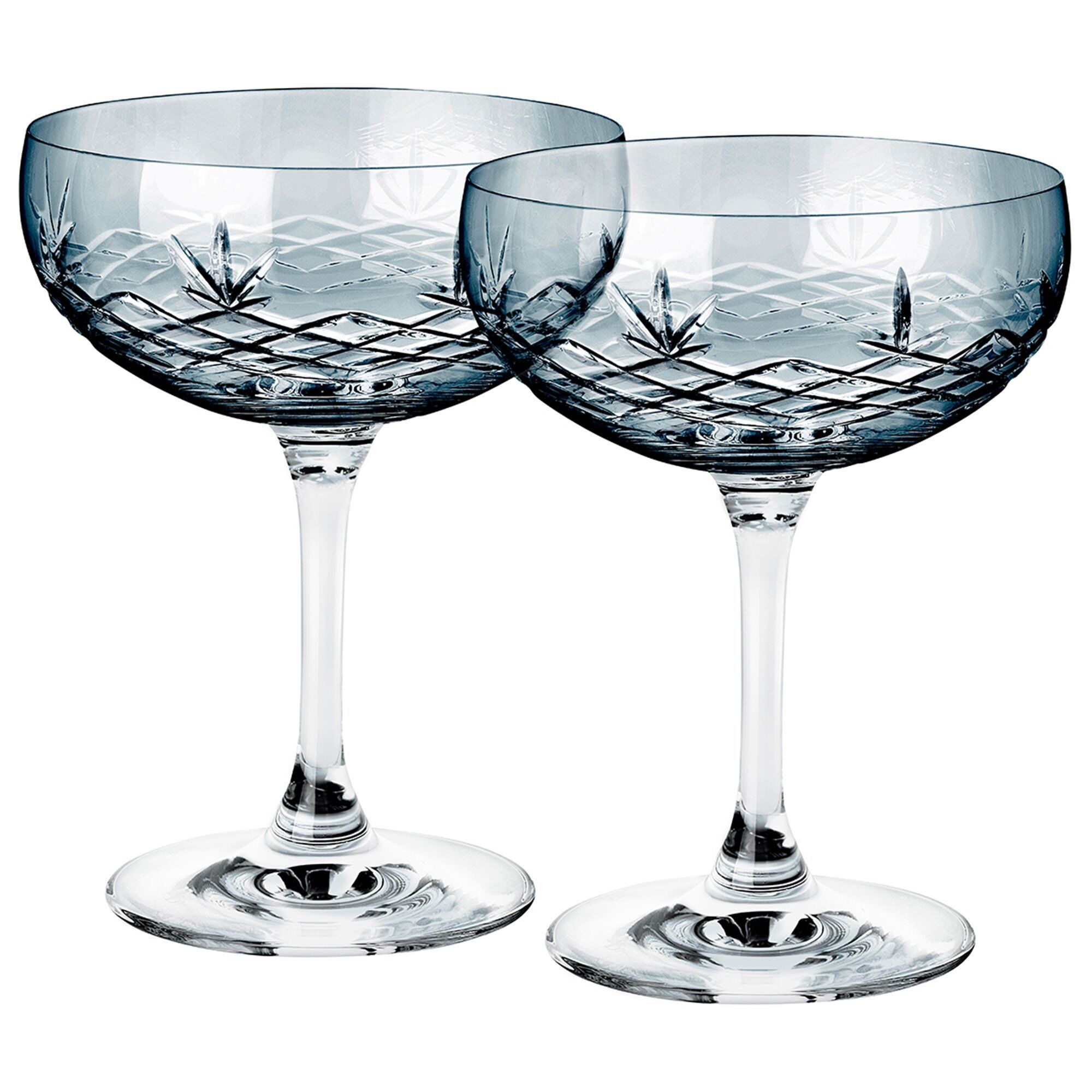 Frederik Bagger Crispy Gatsby Champagneglas    Stk  Sapphire