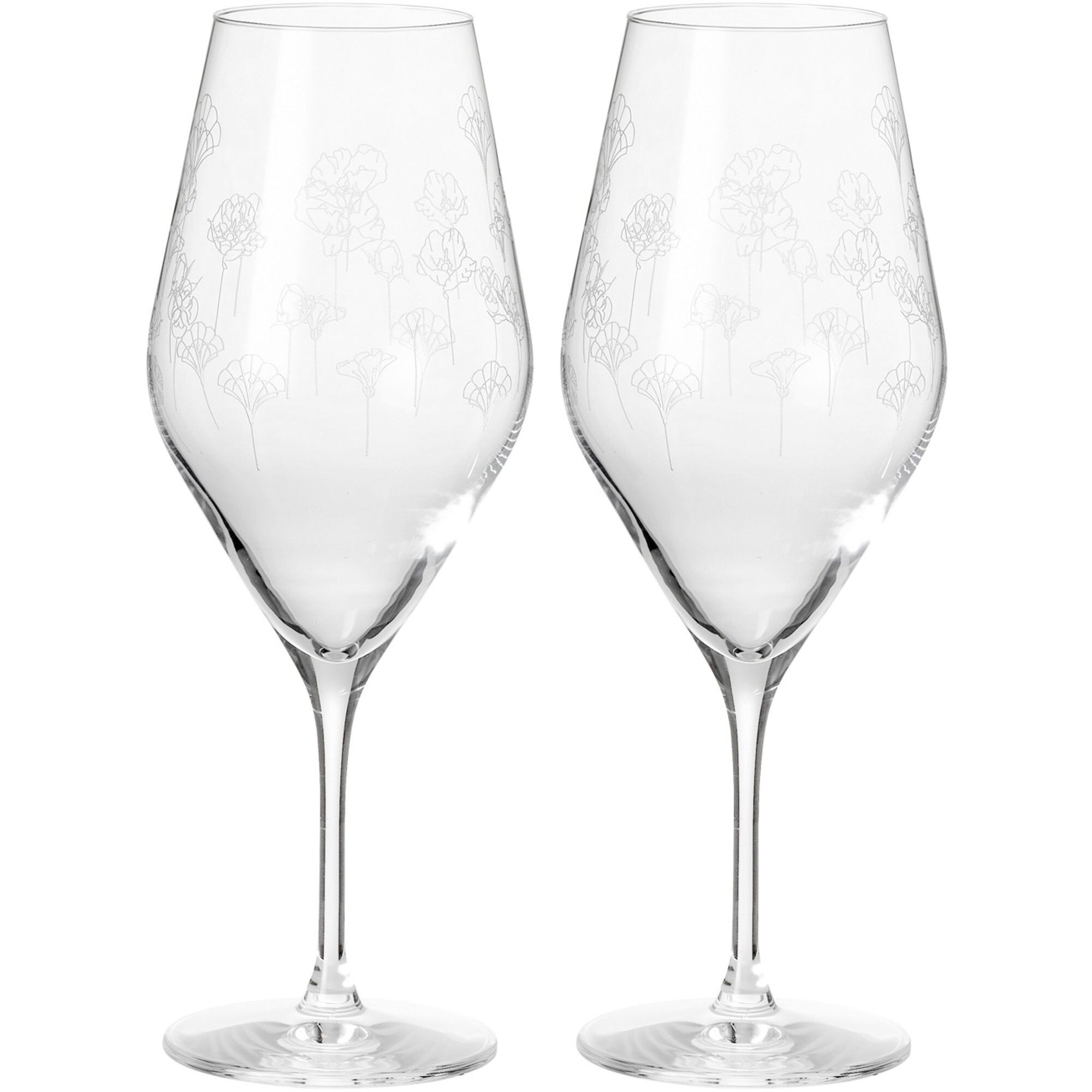 Frederik Bagger Flower Champagneglas    Stk