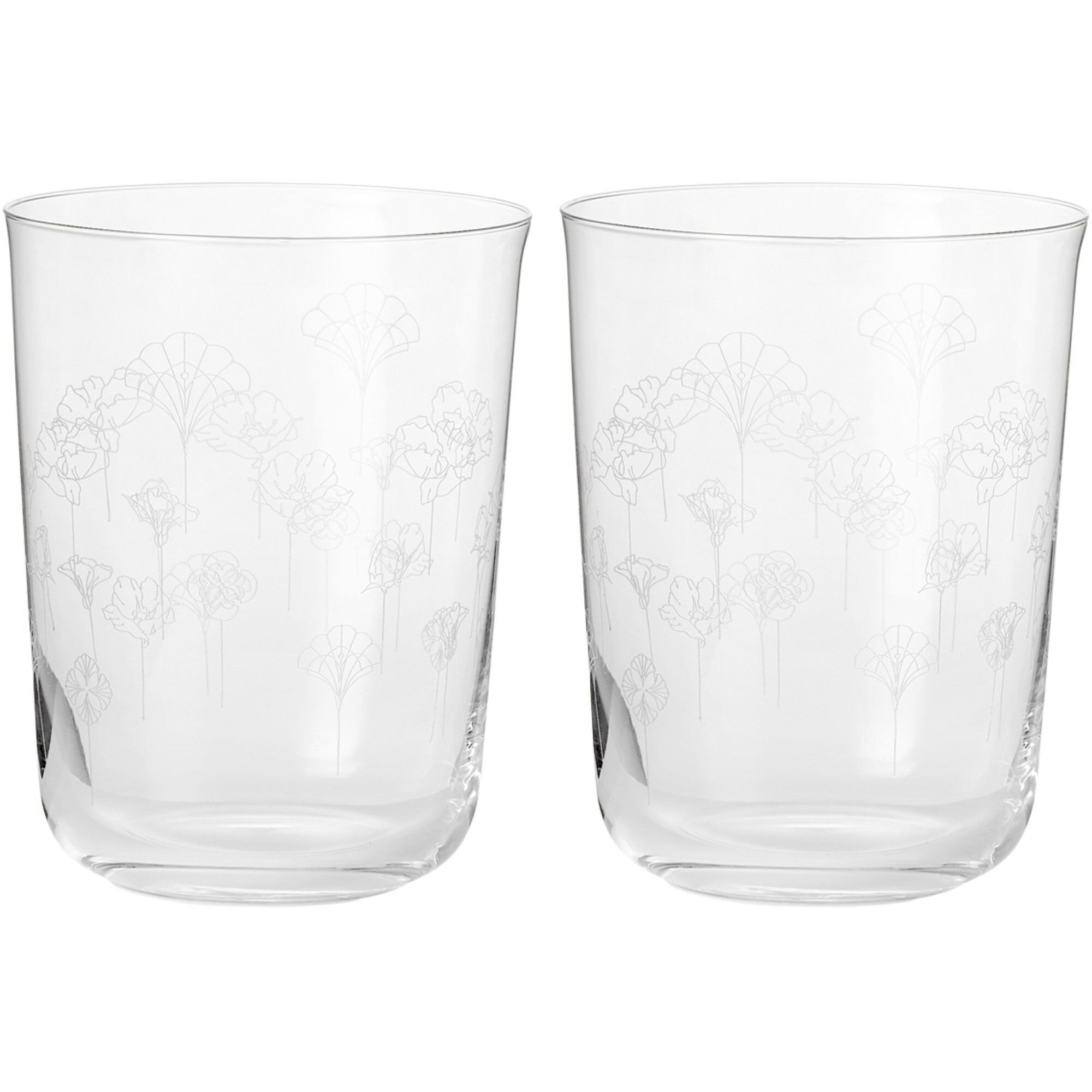 Frederik Bagger Flower Vandglas    Stk