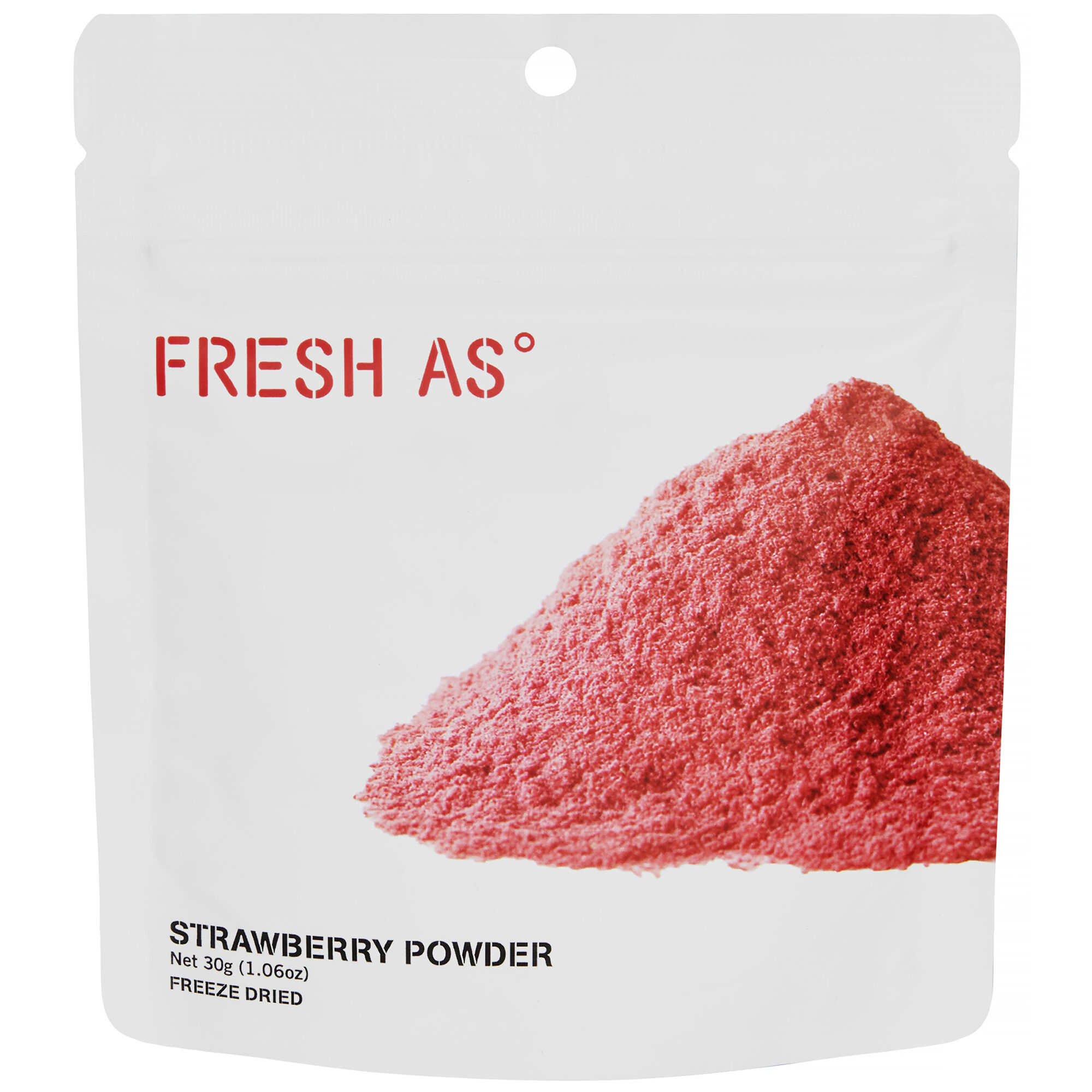 Fresh As Frysetørret Jordbærpulver 30