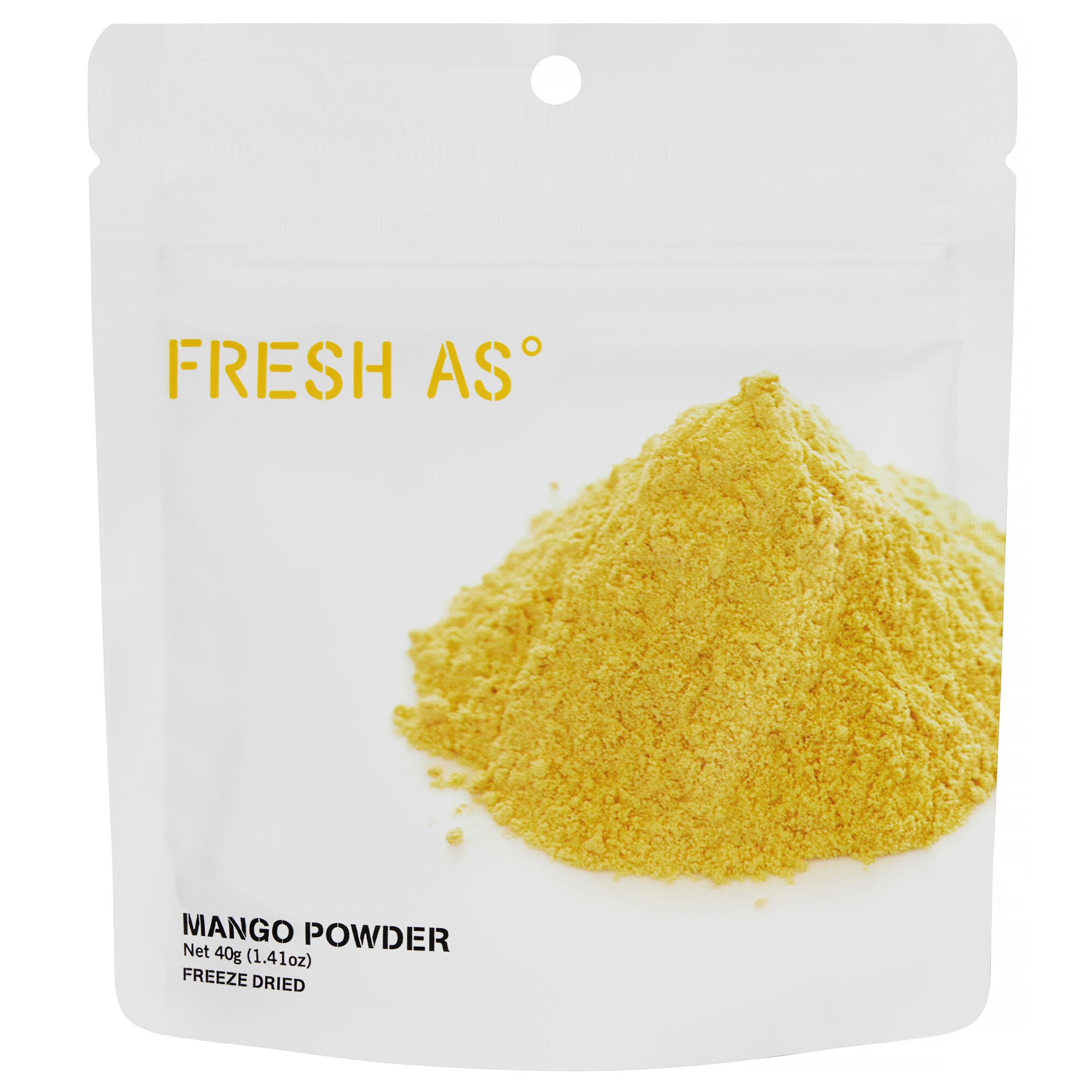 Fresh As Frysetørret Mangopulver 40