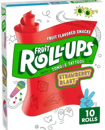 Fruit Roll-ups Strawberry Blast 141