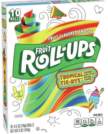 Fruit Roll-ups Tropical Tie-dye 141