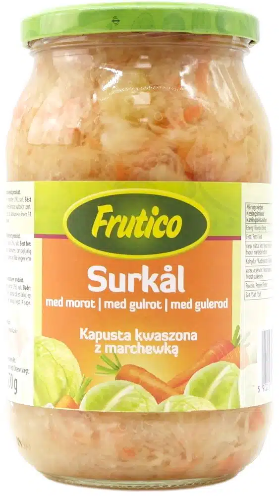 Frutico Sauerkraut Gulerødder 820
