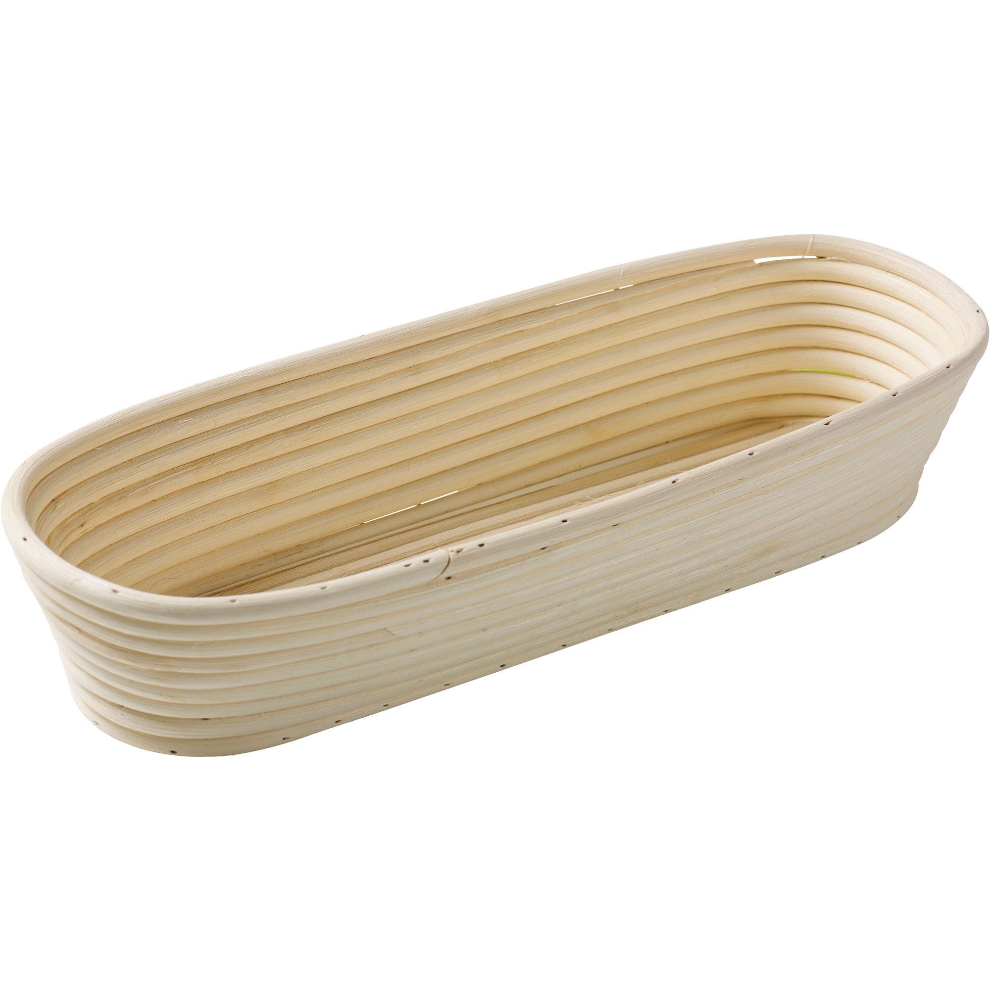 Funktion Hævekurv Oval 35x17 Cm  Rattan