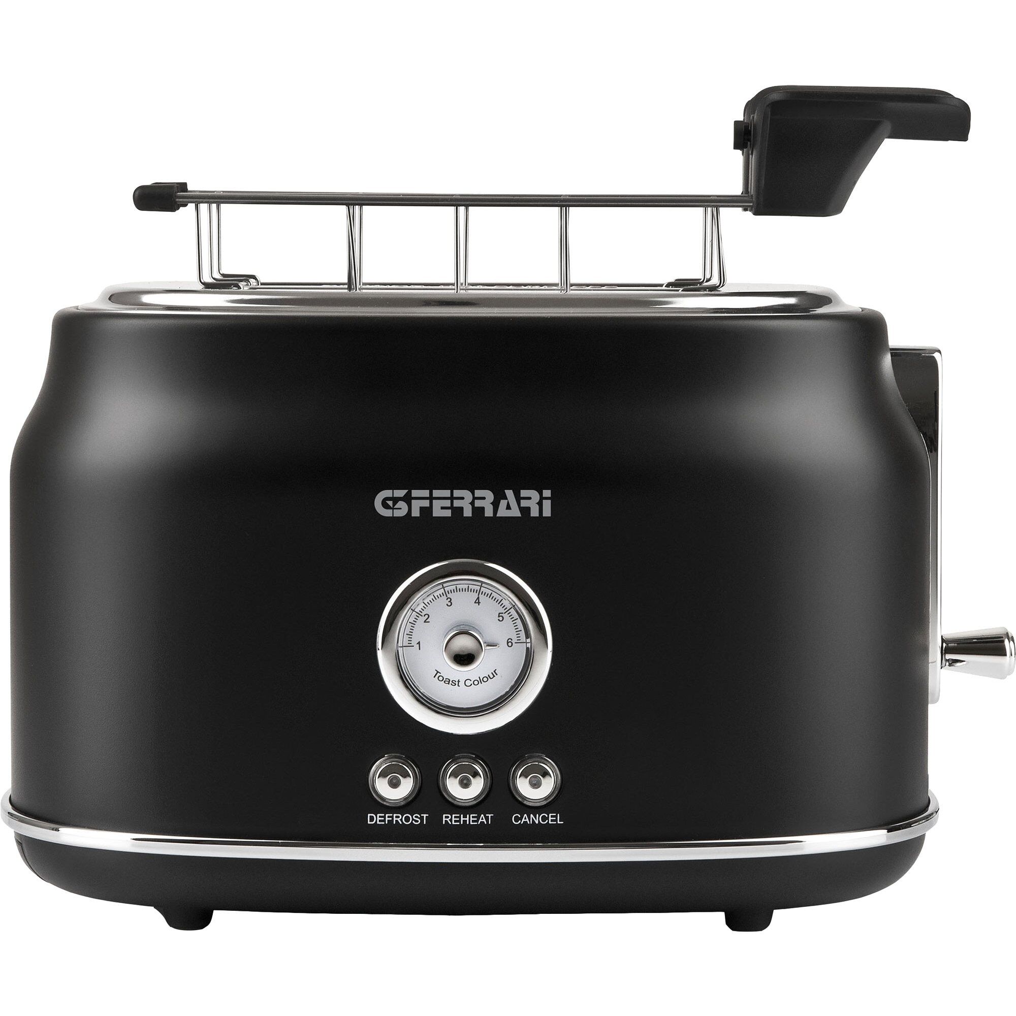 G3 Ferrari Artista Brødrister   Skiver  Sort