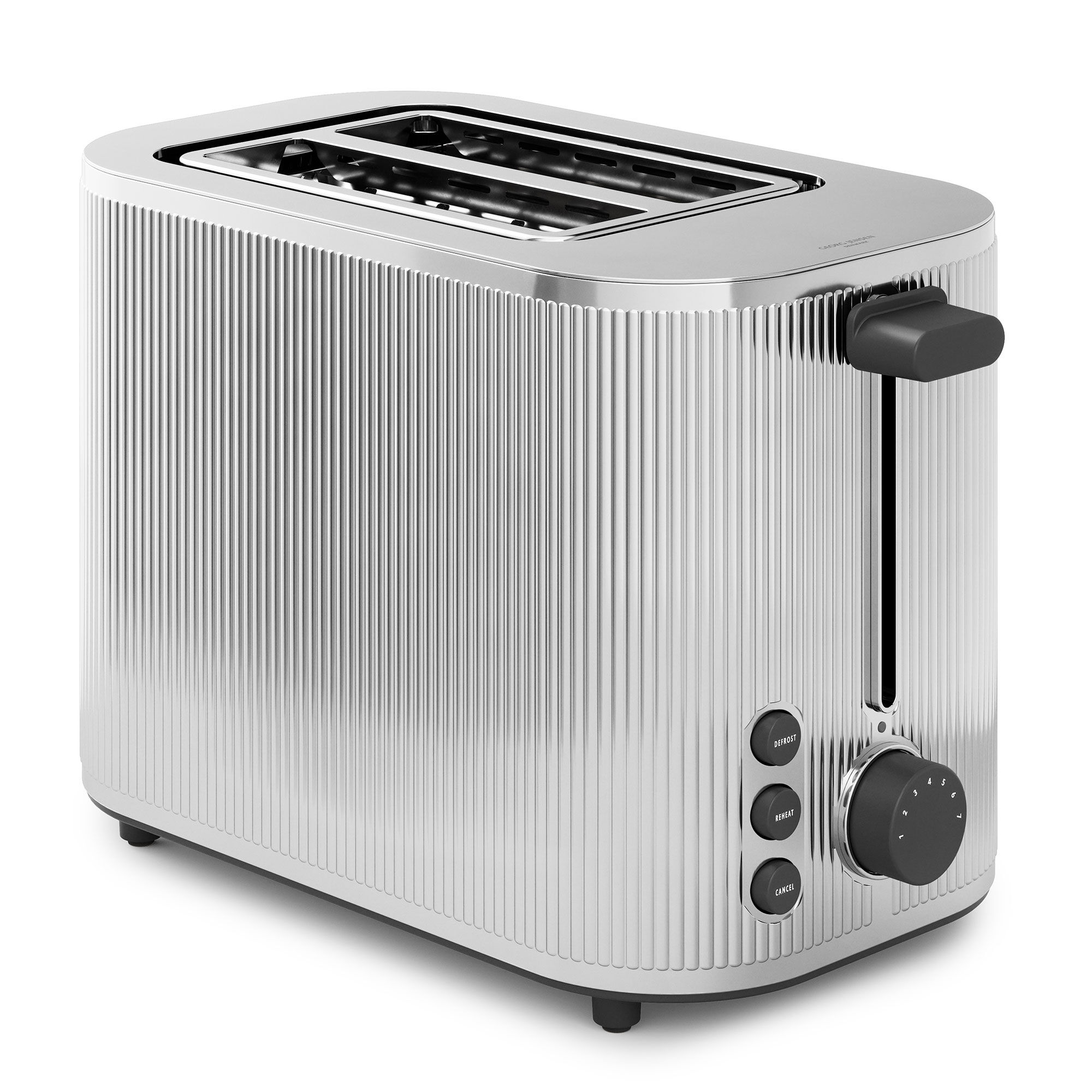 Georg Jensen Bernadotte Brødrister  Blankpoleret