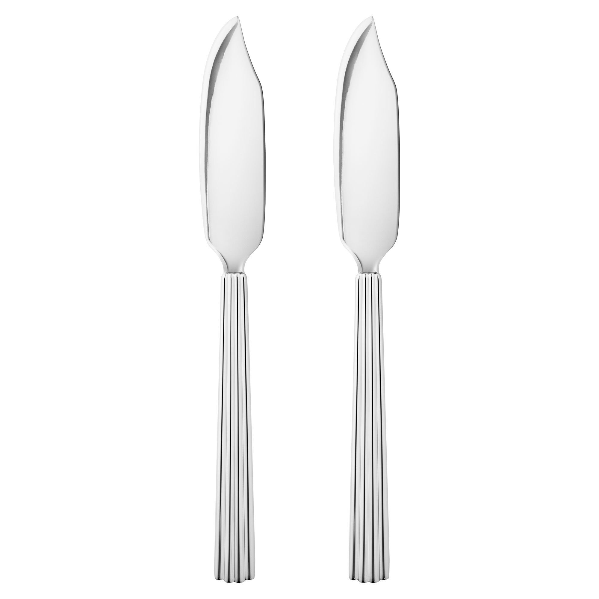 Georg Jensen Bernadotte Fiskekniv     Cm  Rustfrit Stål