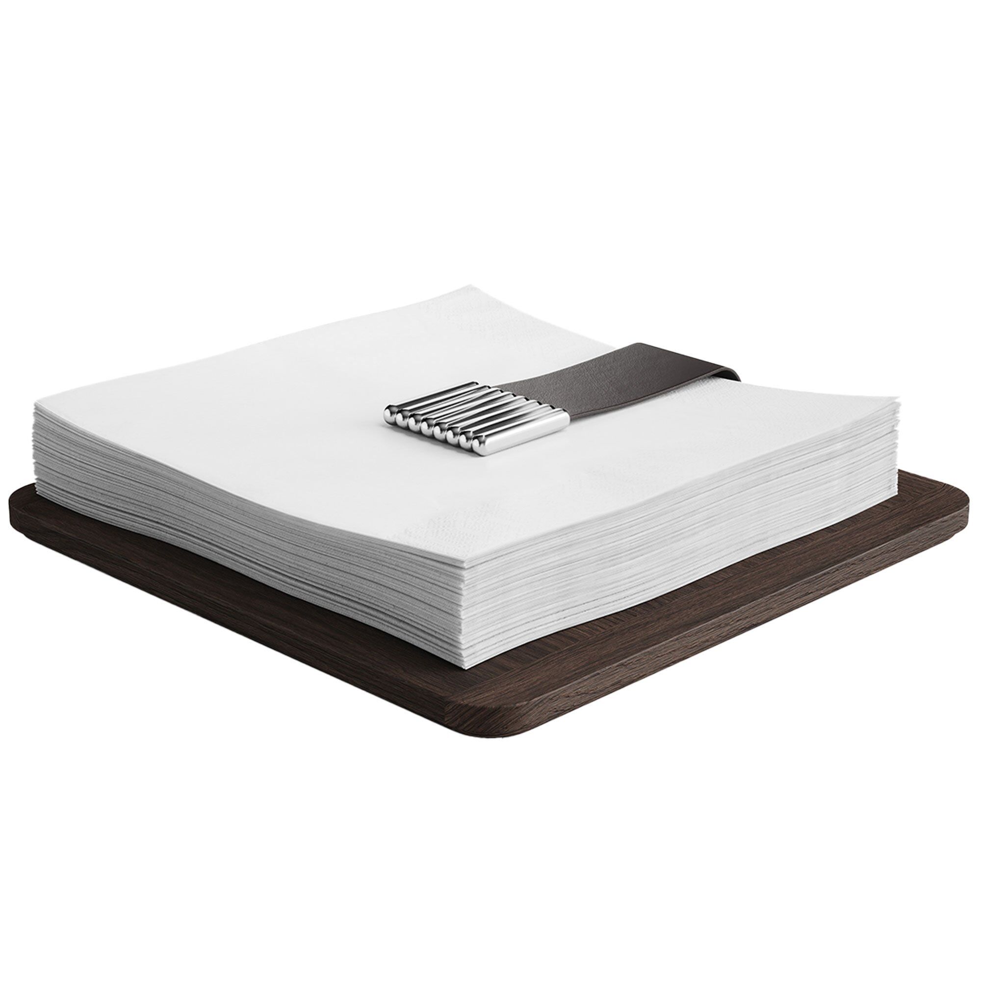 Georg Jensen Bernadotte Serviettholder  Smoked Oak