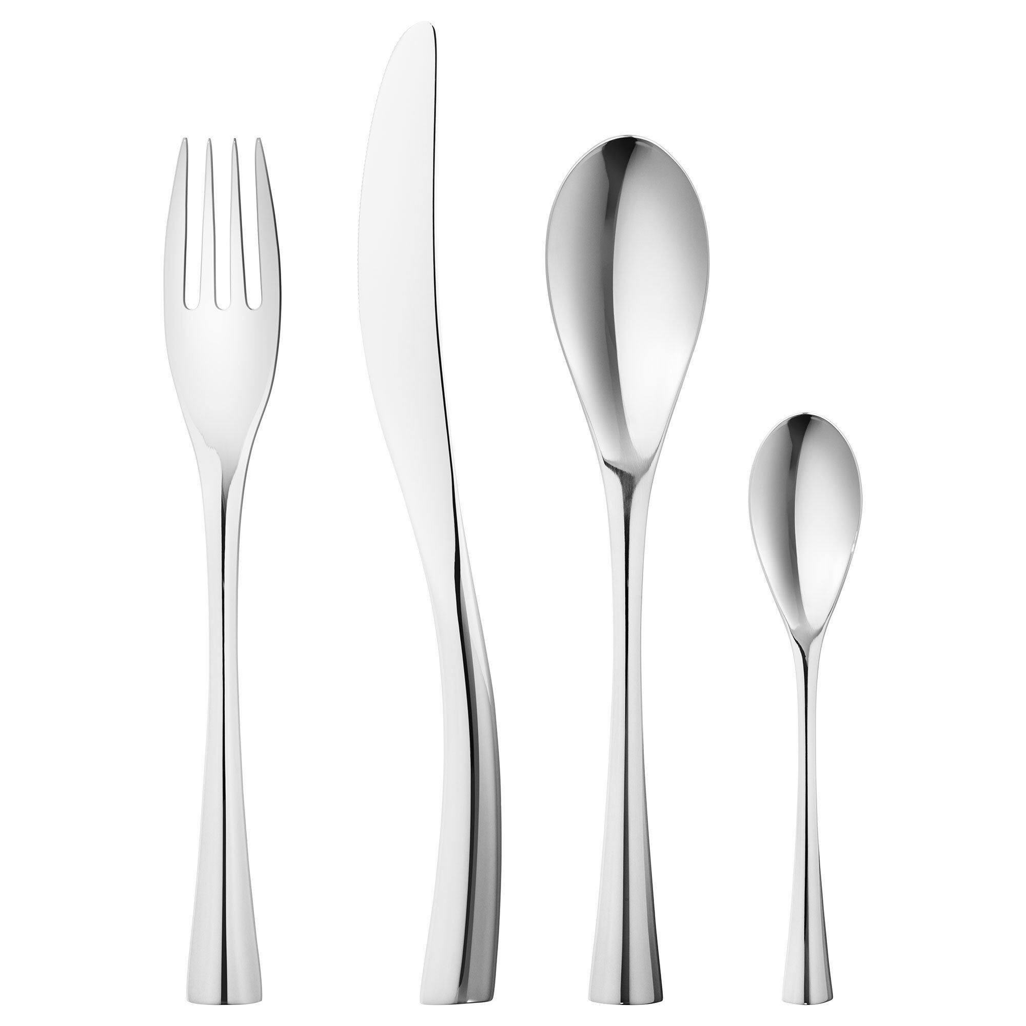 Georg Jensen Cobra Bestiksæt   Dele