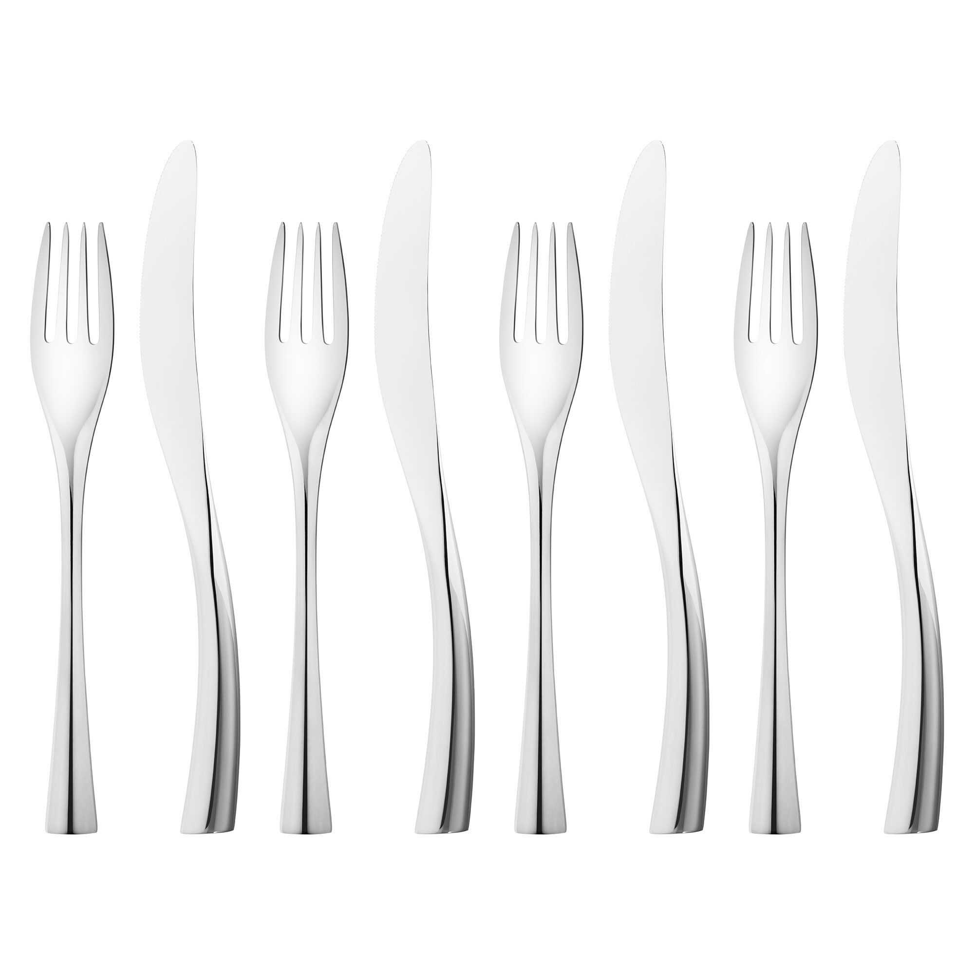 Georg Jensen Cobra Bestiksæt Med   Dele